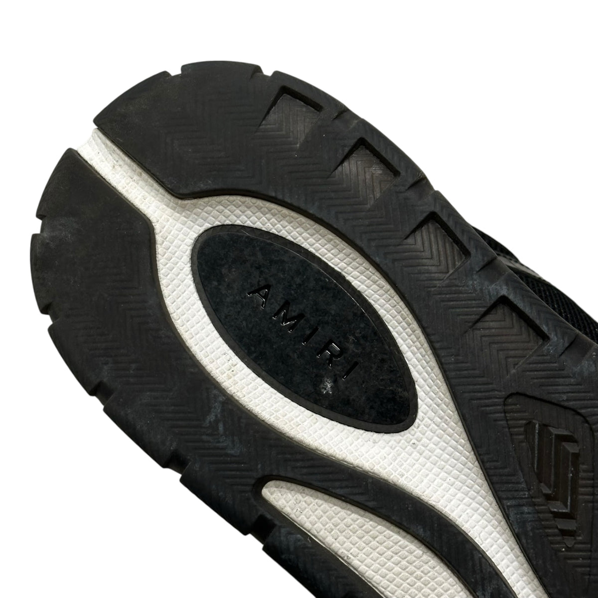 AMIRI(アミリ) Croc-Embossed Low-Cut Sneakers クロコ型押し ローカット スニーカー MA-1-23 29cm ブラック