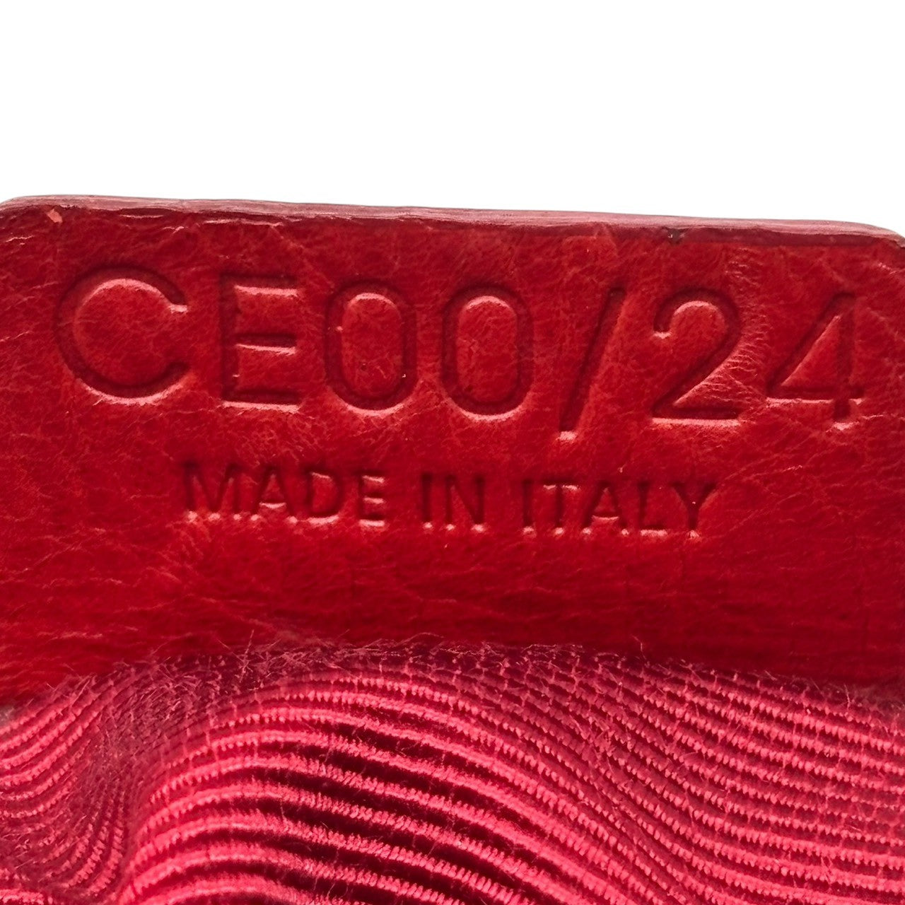 CELINE(セリーヌ) Vintage PARIS Limited Edition Ella Frame Hand Bag ヴィンテージ パリ 限定 エラ フレーム ハンド バッグ CE00/24 レッド ユニオンジャック