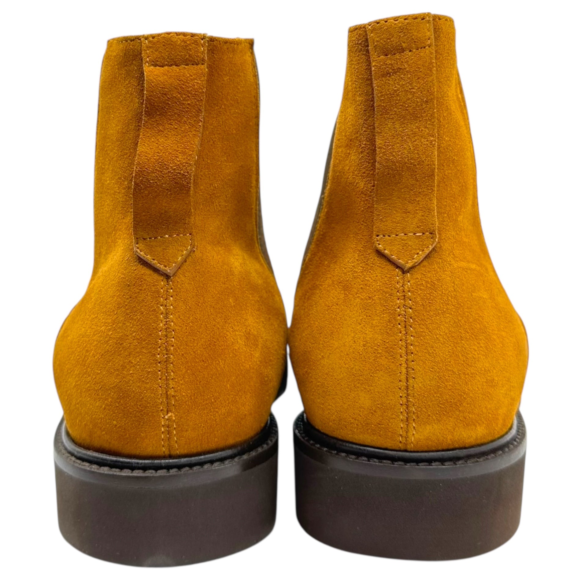 NEEDLES(ニードルズ) SQUARE TOE CHELSEA BOOT スクエアトゥ スウェード サイドゴア ブーツ 41(約26.5-27cm) ブラウン チェルシー