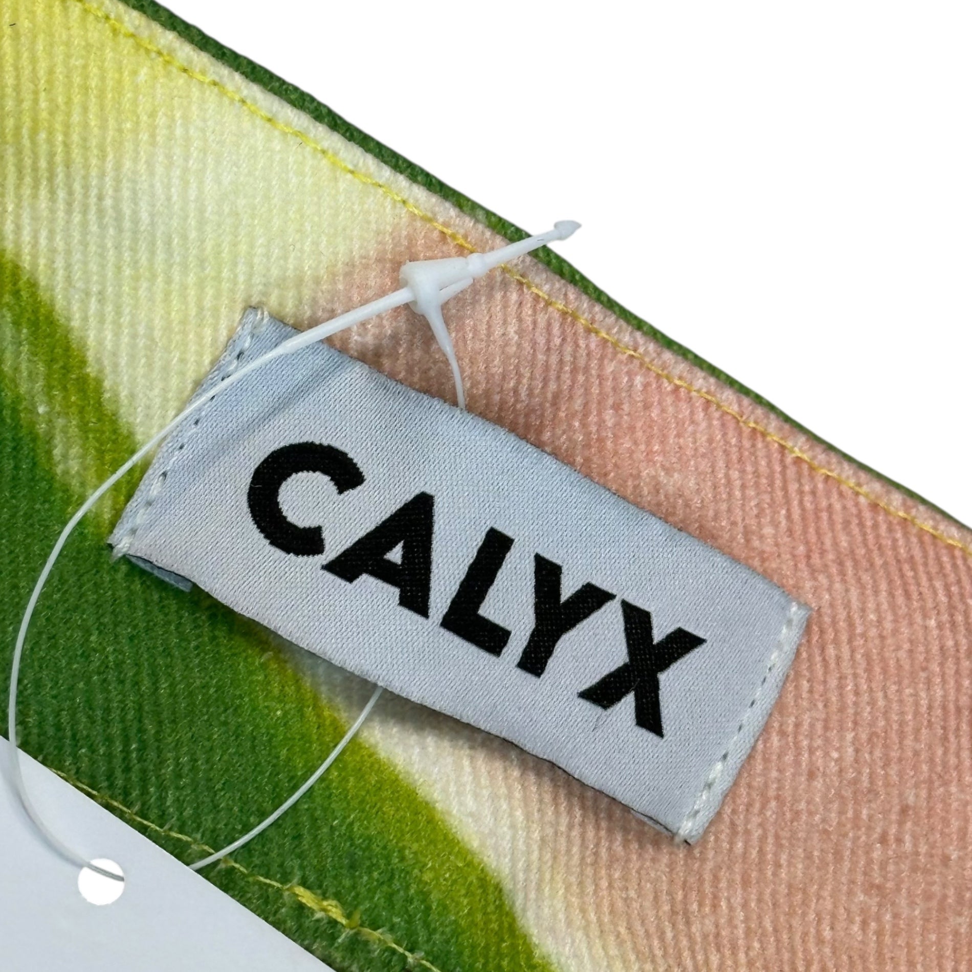 CALYX(カリクス) CARPENTER PANTS カーペンター パンツ CAL25SS-PT004 S グリーン×ピンク 参考定価86,900円(税込)