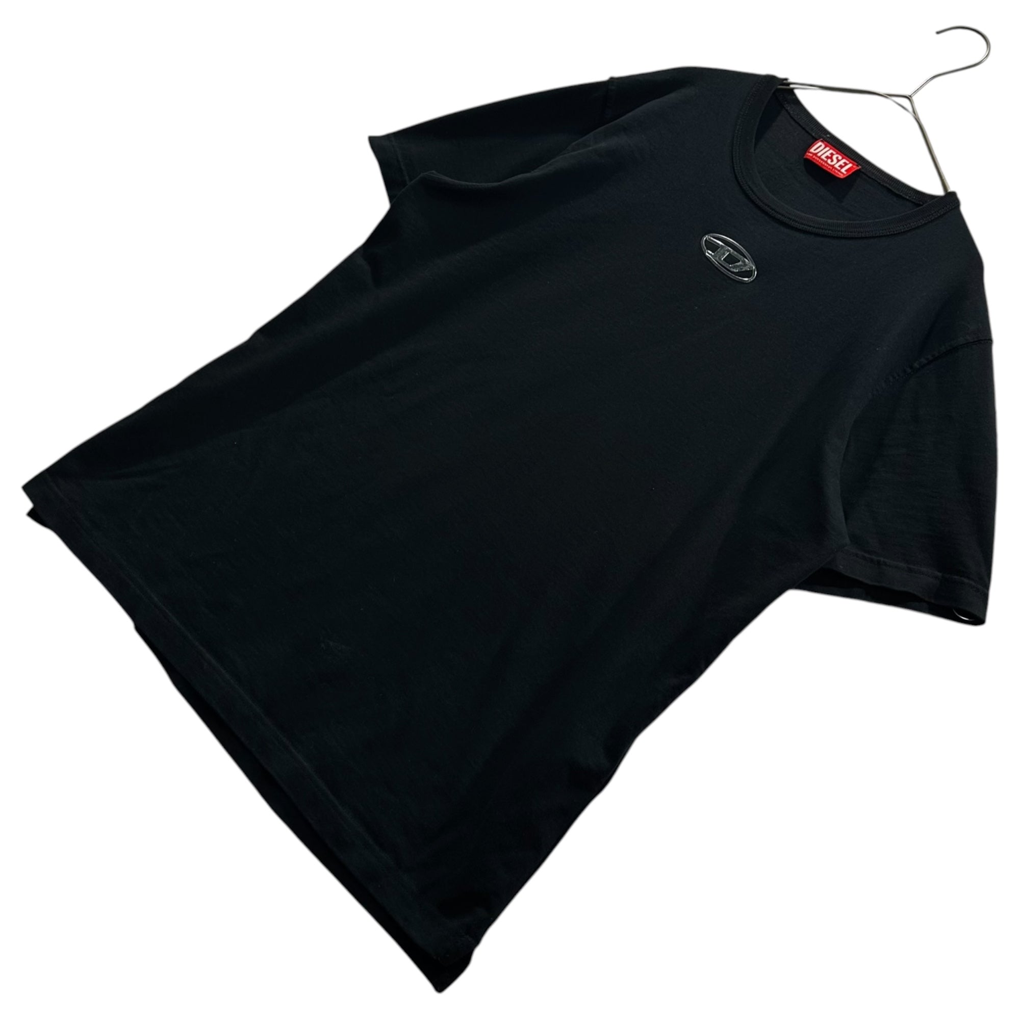 DIESEL(ディーゼル) T-ADJUST-OD T-SHIRT D ロゴ Tシャツ S ブラック