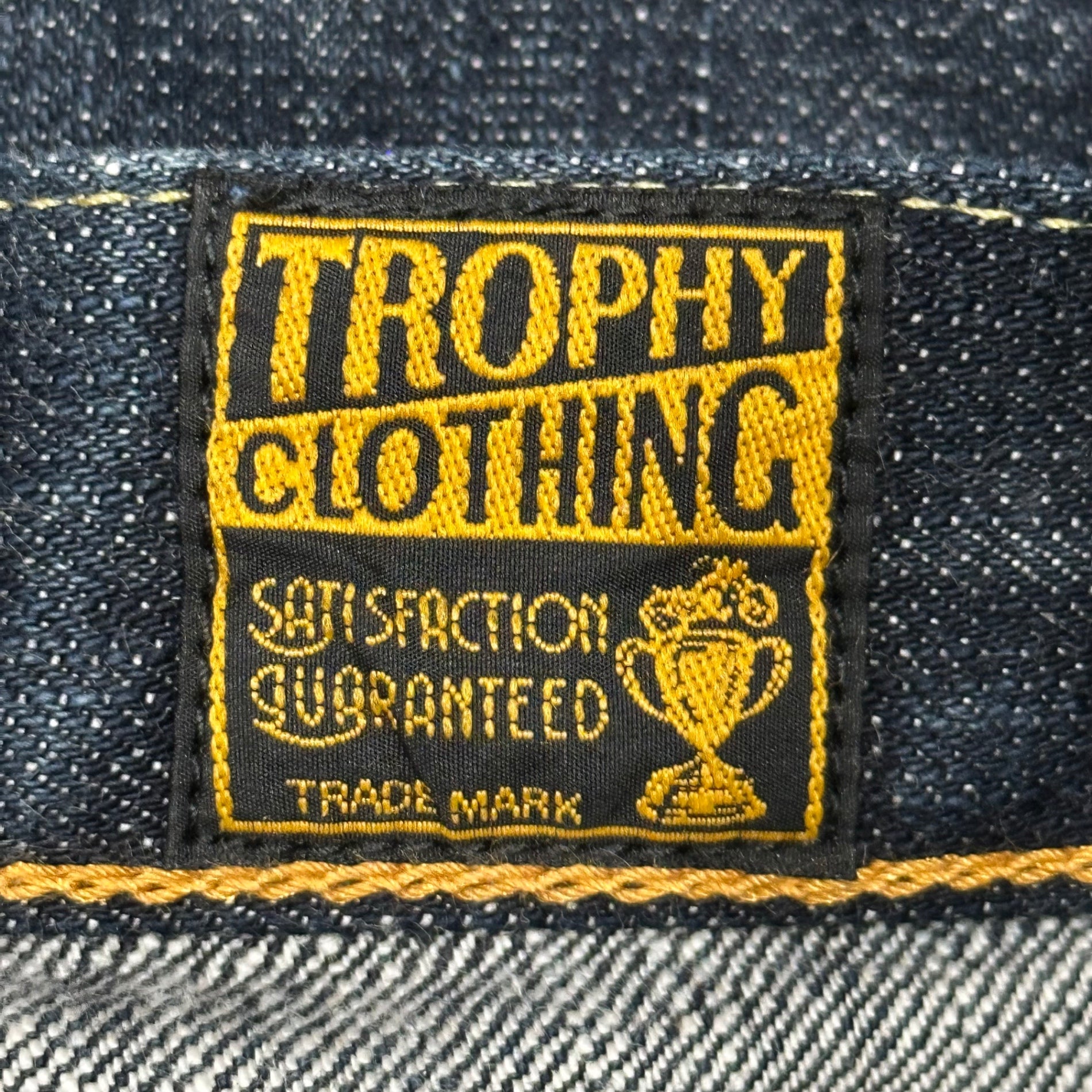 TROPHY CLOTHING(トロフィークロージング) 1605 Standard Dirt Denim スタンダード ダート デニム パンツ 31 インディゴ セルビッチ 赤耳