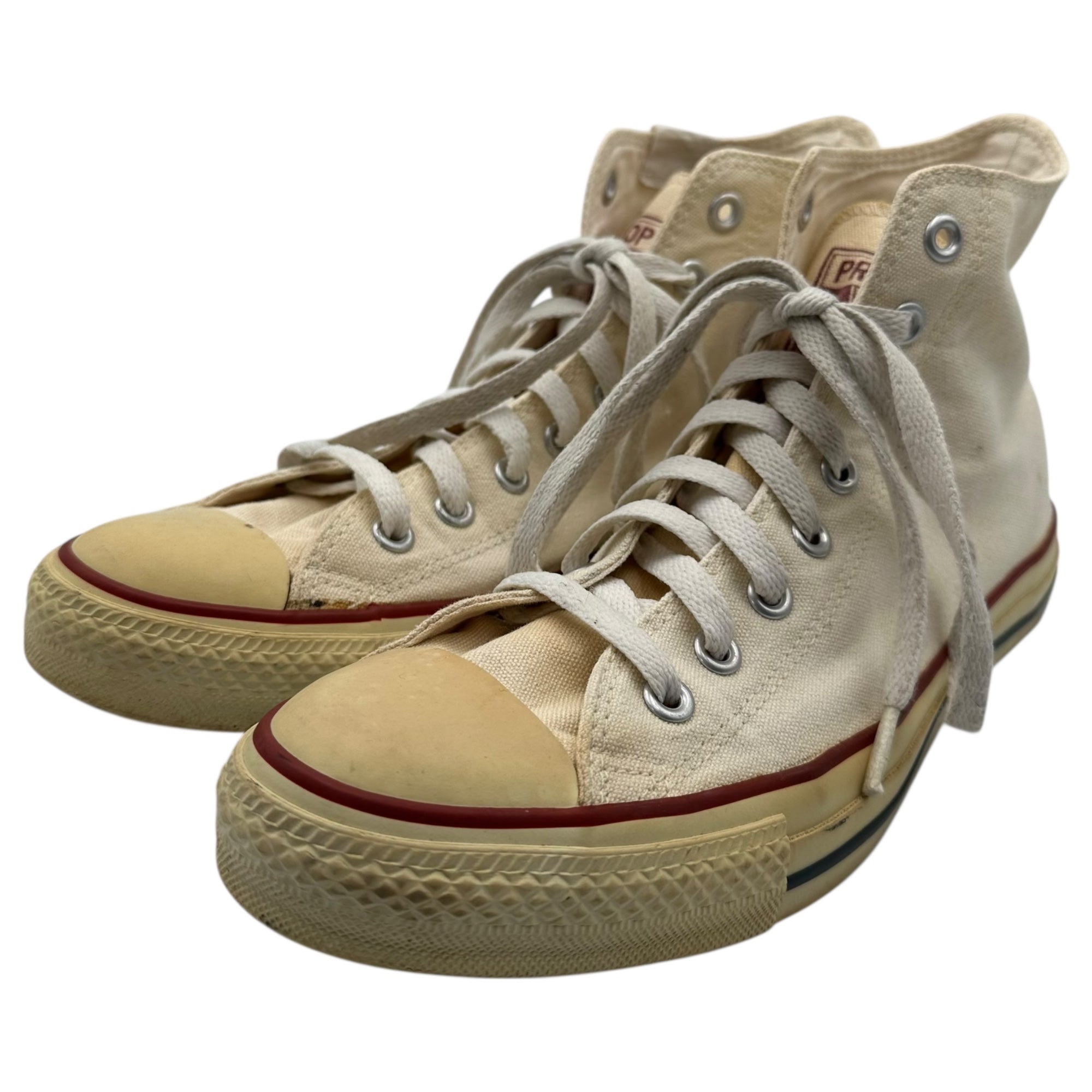 CONVERSE × KAMIKAZE(コンバース × カミカゼ) High-top All-Star Sneakers ハイカット オールスター スニーカー 27.5cm オフホワイト 原宿カミカゼリメイク