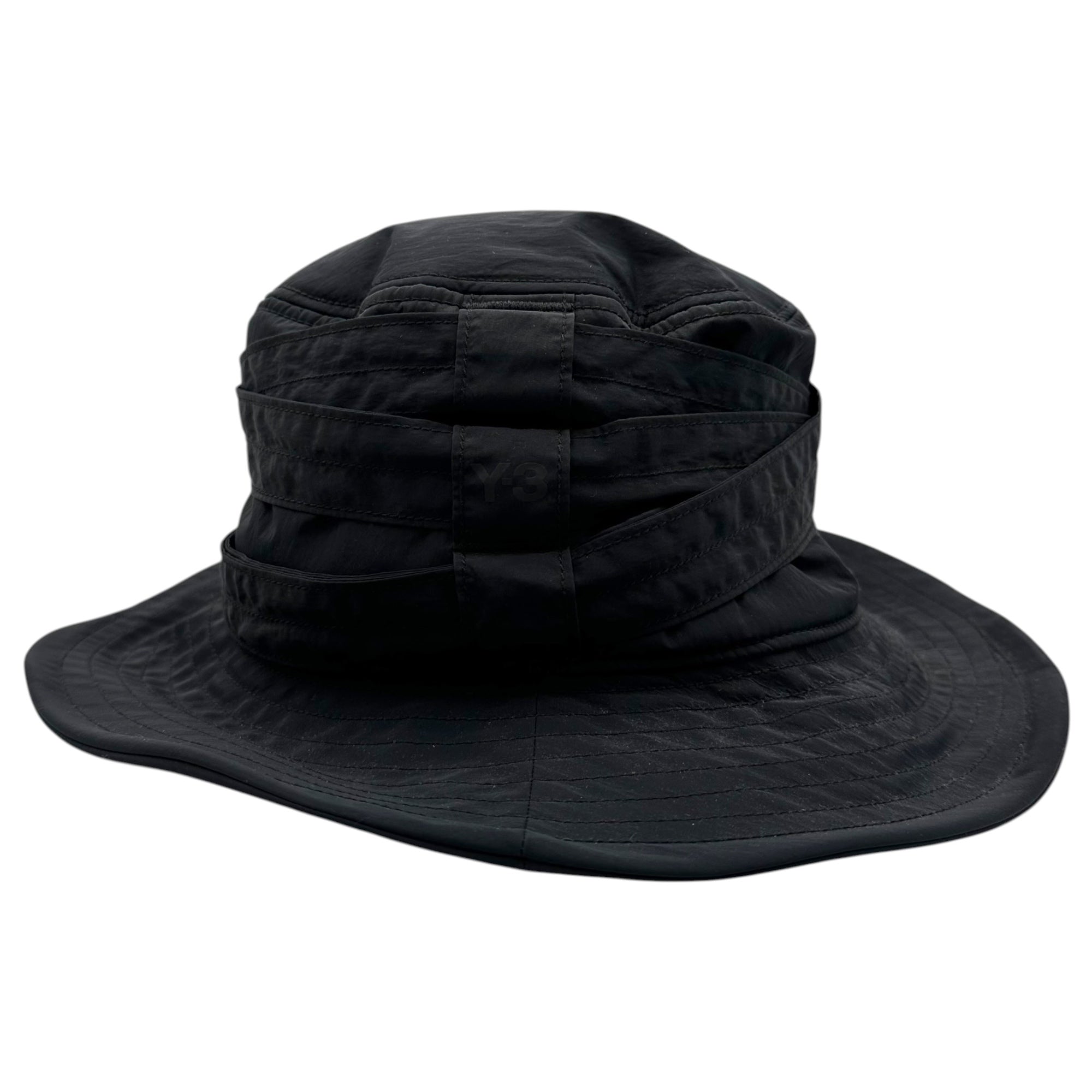 Y-3(ワイスリー) CINCH BUCKET HAT シンチ ストラップ バケット ハット ブラック