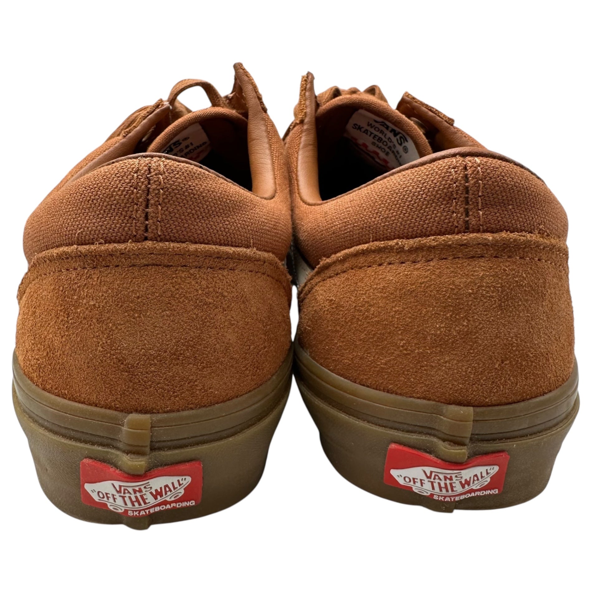 VANS(バンズ) SKATE OLD SKOOL スケート オールド スクール ローカット スニーカー VN0A5FCBB7G 27cm ブラウン OLD SKOOL PRO Upgrade Model