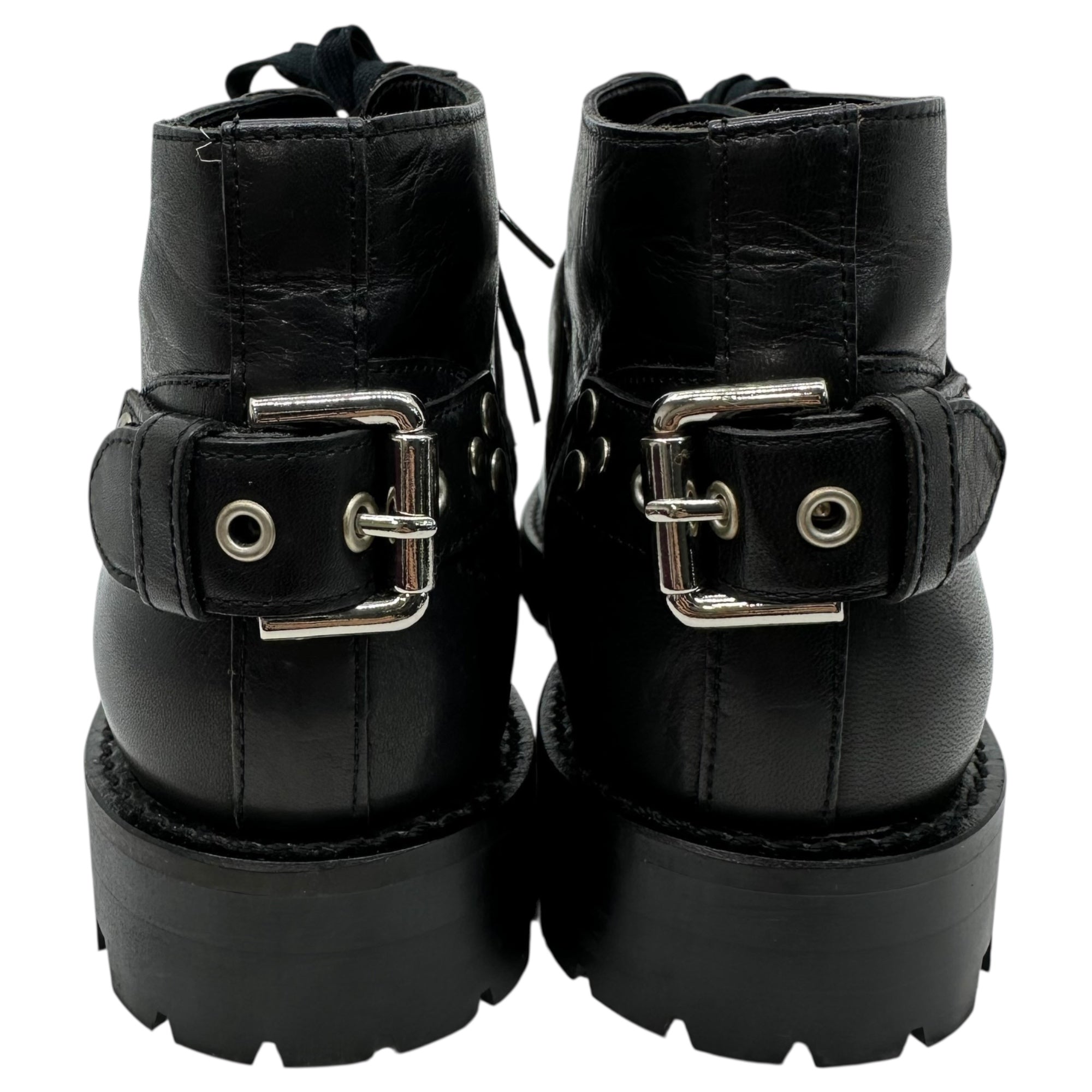 UNSQUEAKY(アンスクウィーキー) Spiked Studded Belted Leather Short