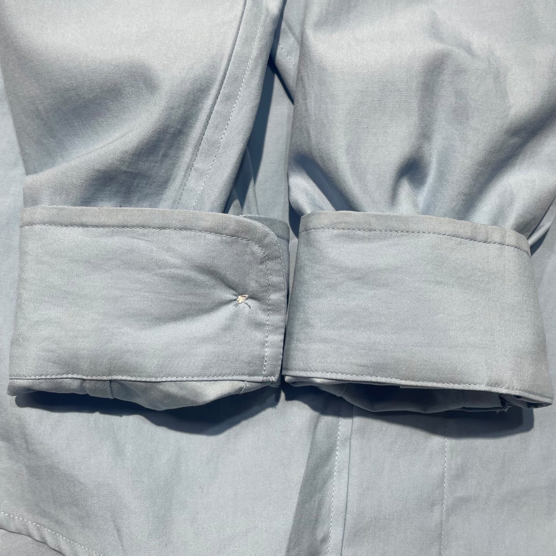 AURALEE(オーラリー) 24SS WASHED FINX TWILL BIG SHIRT ウォッシュド フィンクス ツイル ビッグシャツ A24SS02TN 3 ブルー 著名人着用・完売品