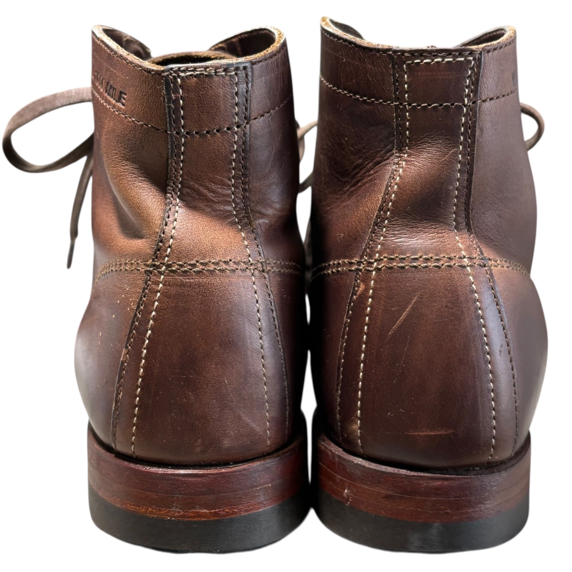WOLVERINE 1000 MILE(ウルヴァリン1000マイル) Round Work Boots ラウンド ワーク ブーツ 9 1/2 D(27.5cm程度) ブラウン