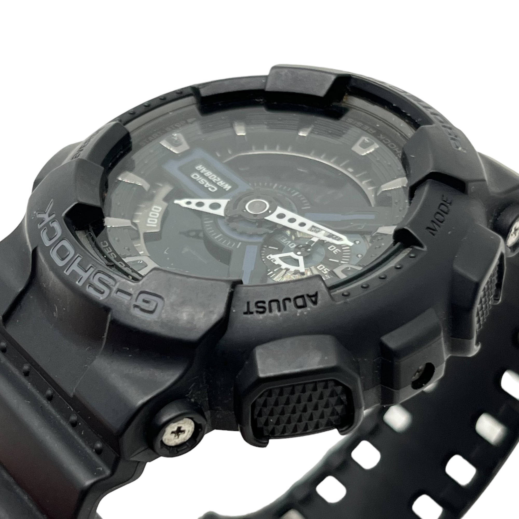 CASIO(カシオ) G-shock  ANALOG-DIGITAL 110 SERIES デジタル ウォッチ GA-110-1BJF ブラック 腕時計 ジーショック