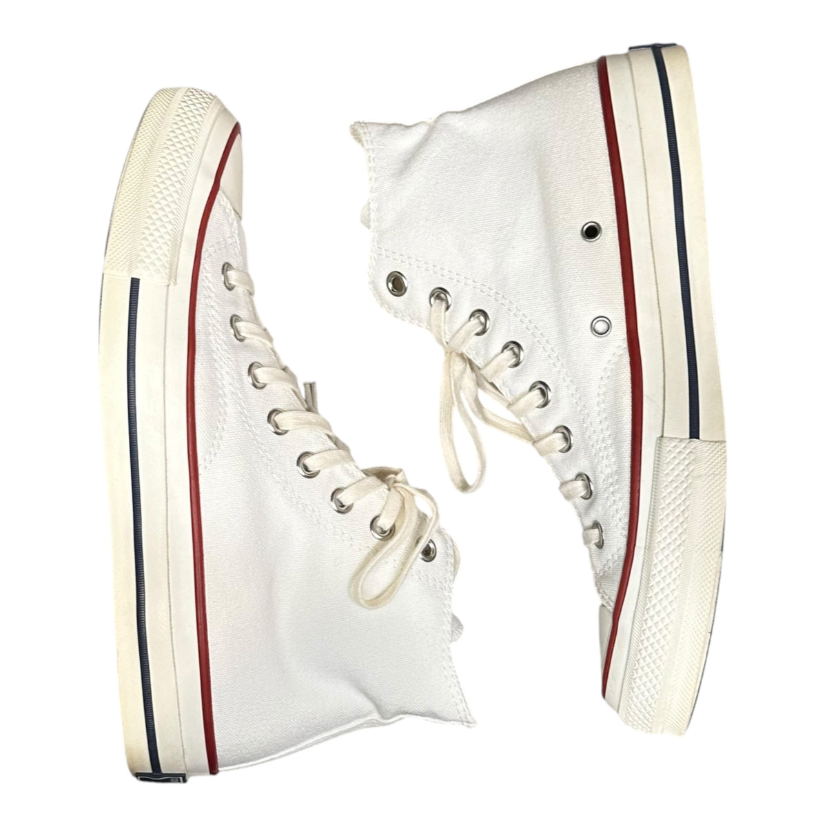 CONVERSE ADDICT(コンバースアディクト) CHUCK TAYLOR CANVAS HI チャックテイラー 1CK003 26.5cm ホワイト×レッド スニーカー