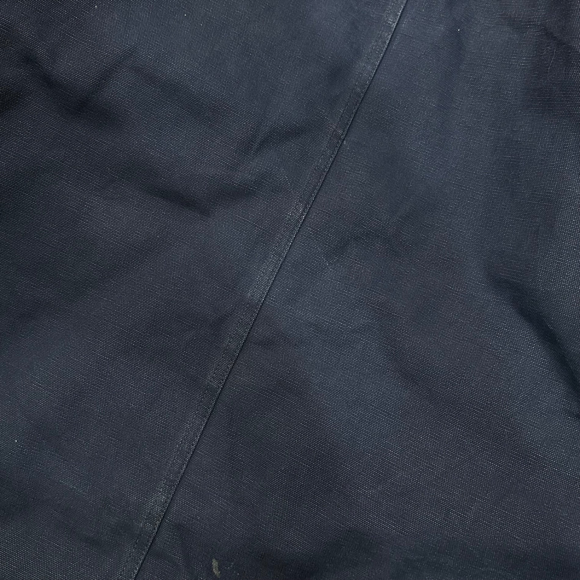 WALLS(ウォールズ) 80～90's Corduroy Color Duck Jacket コーデュロイ 襟 ダック ジャケット XL ネイビー KELLYワッペン 企業物
