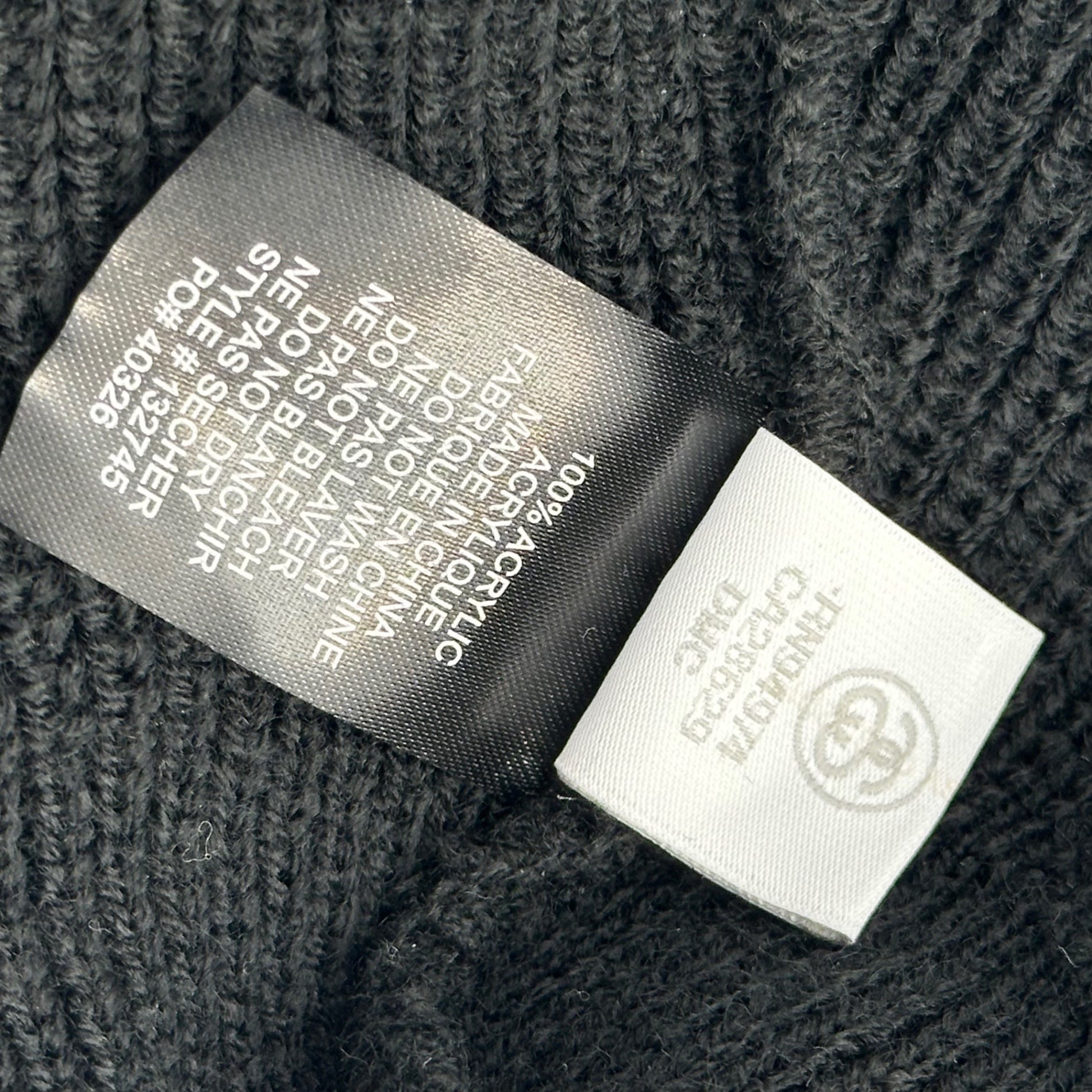 STUSSY(ステューシー) Balaclava バラクラバ ニット帽 ブラック
