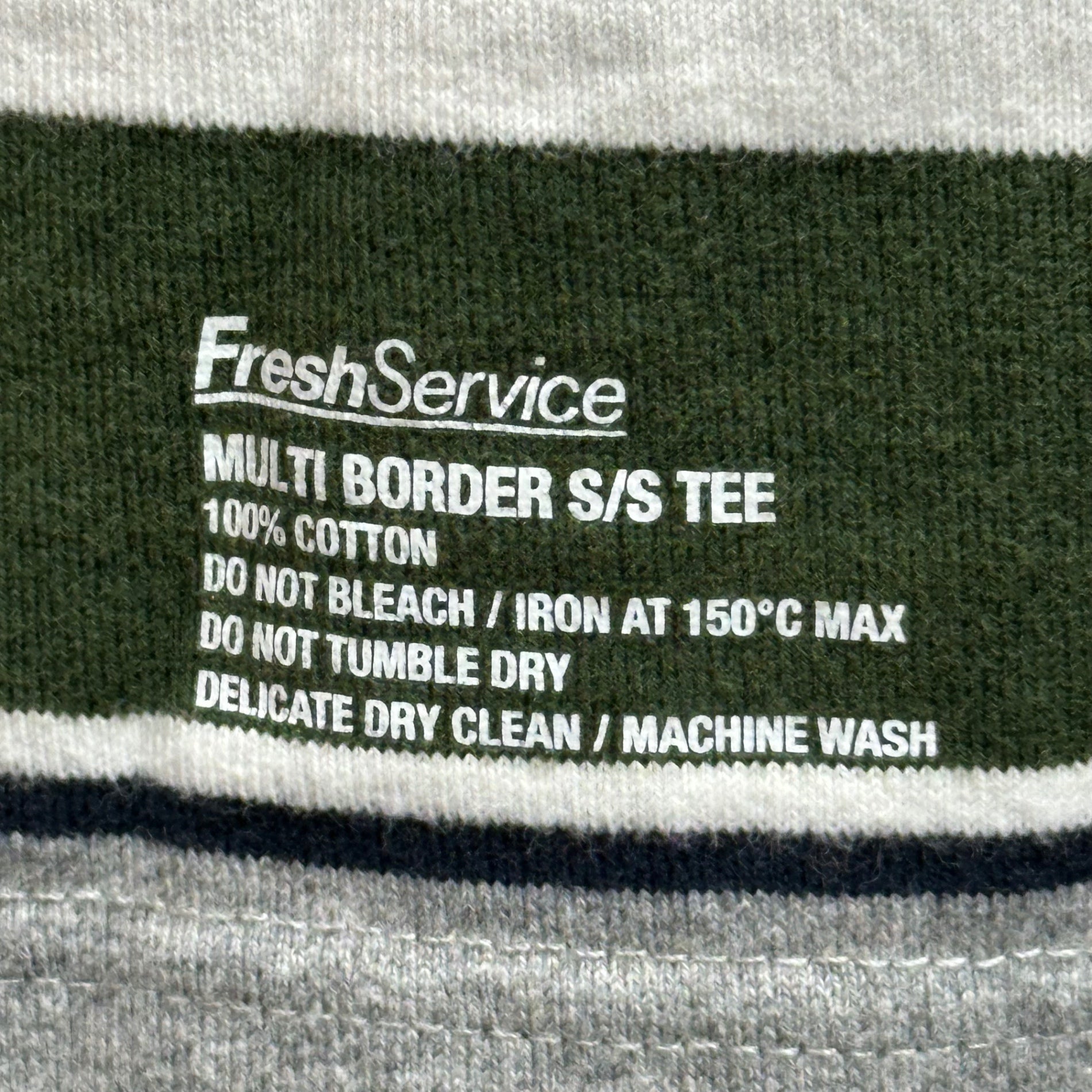 FreshService(フレッシュサービス) 23SS MULTI BORDER S/S TEE マルチ
