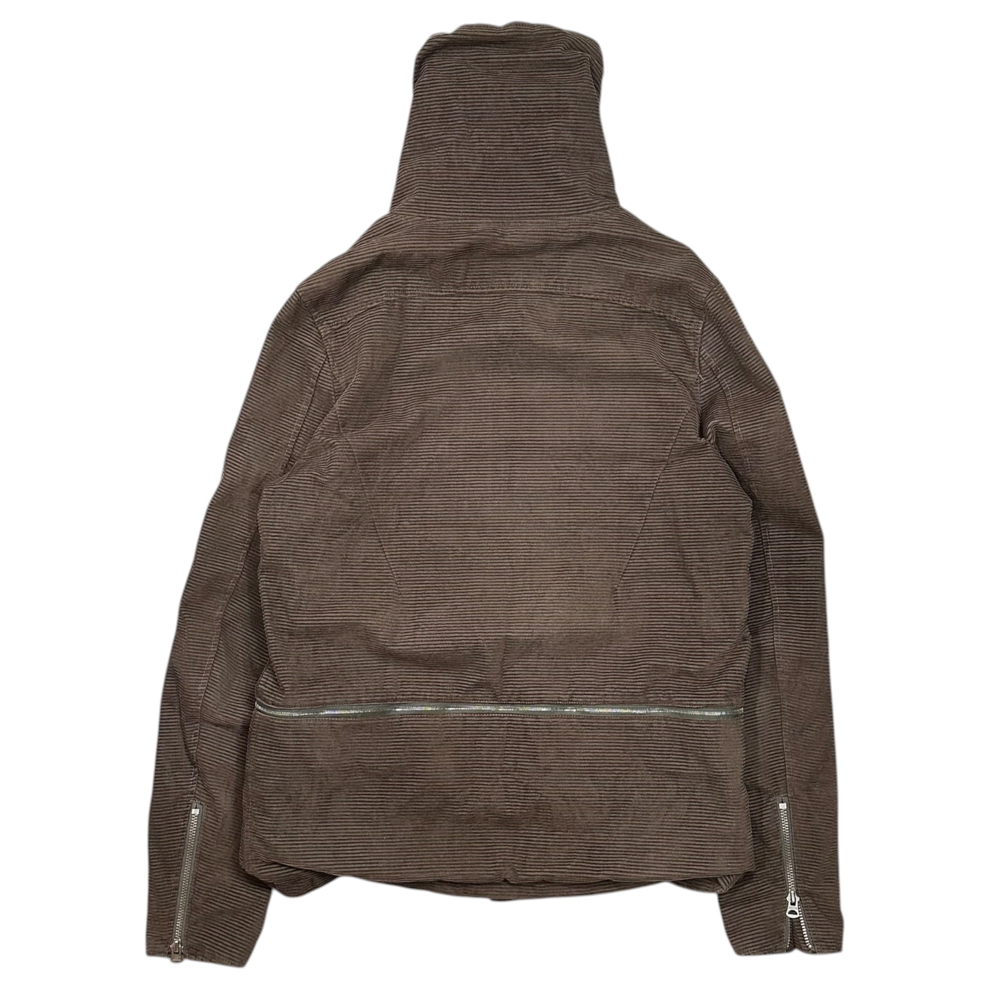 UNDERCOVERISM(アンダーカバイズム) 05AW ARTS&CRAFTS Corduroy Fleece Zip Jacket コーデュロイ ボア ジップ ジャケット 5A215-B8 3 ブラウン 00's アーカイブ