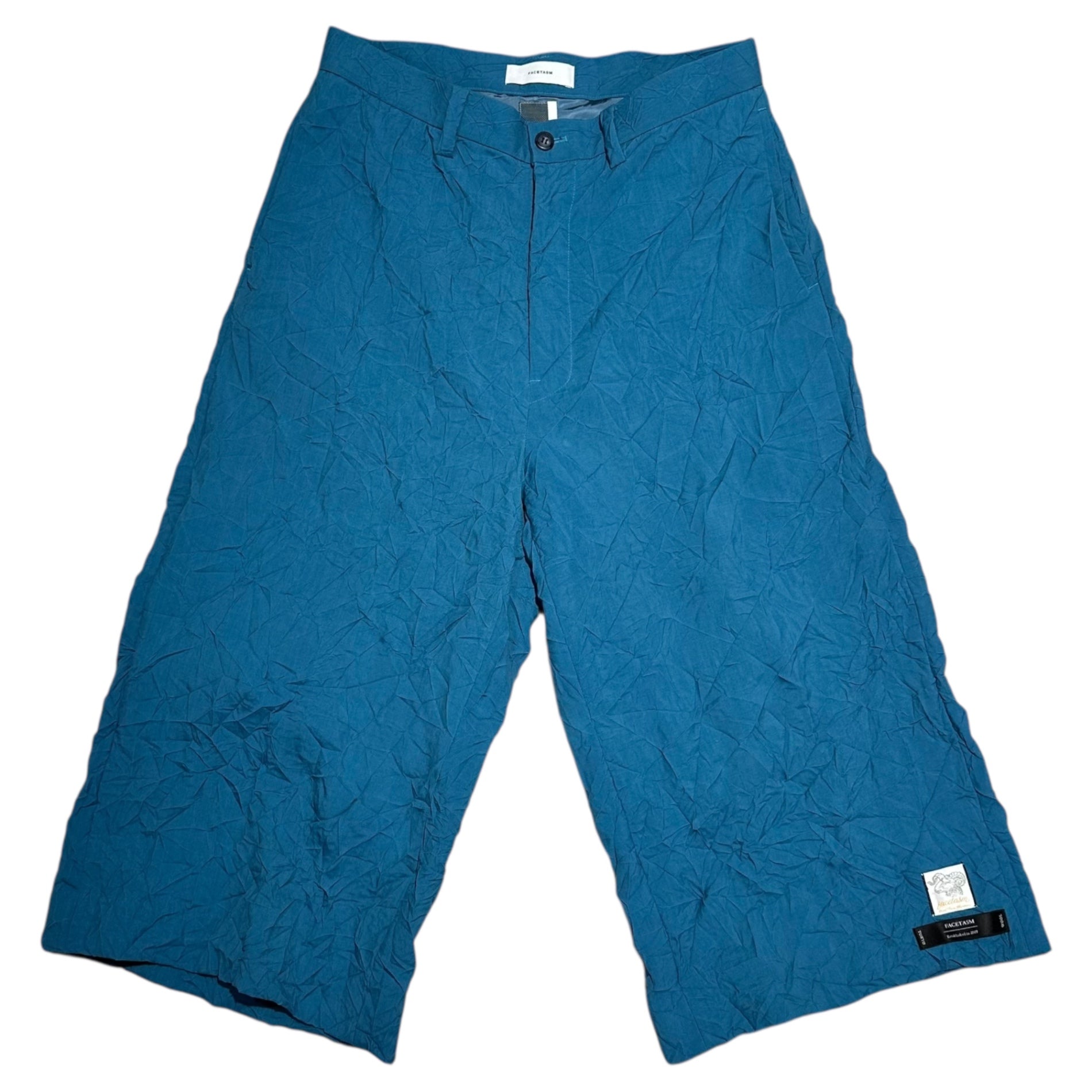 FACETASM(ファセッタズム) Wrinkle-Processed Long Shirt & Wide