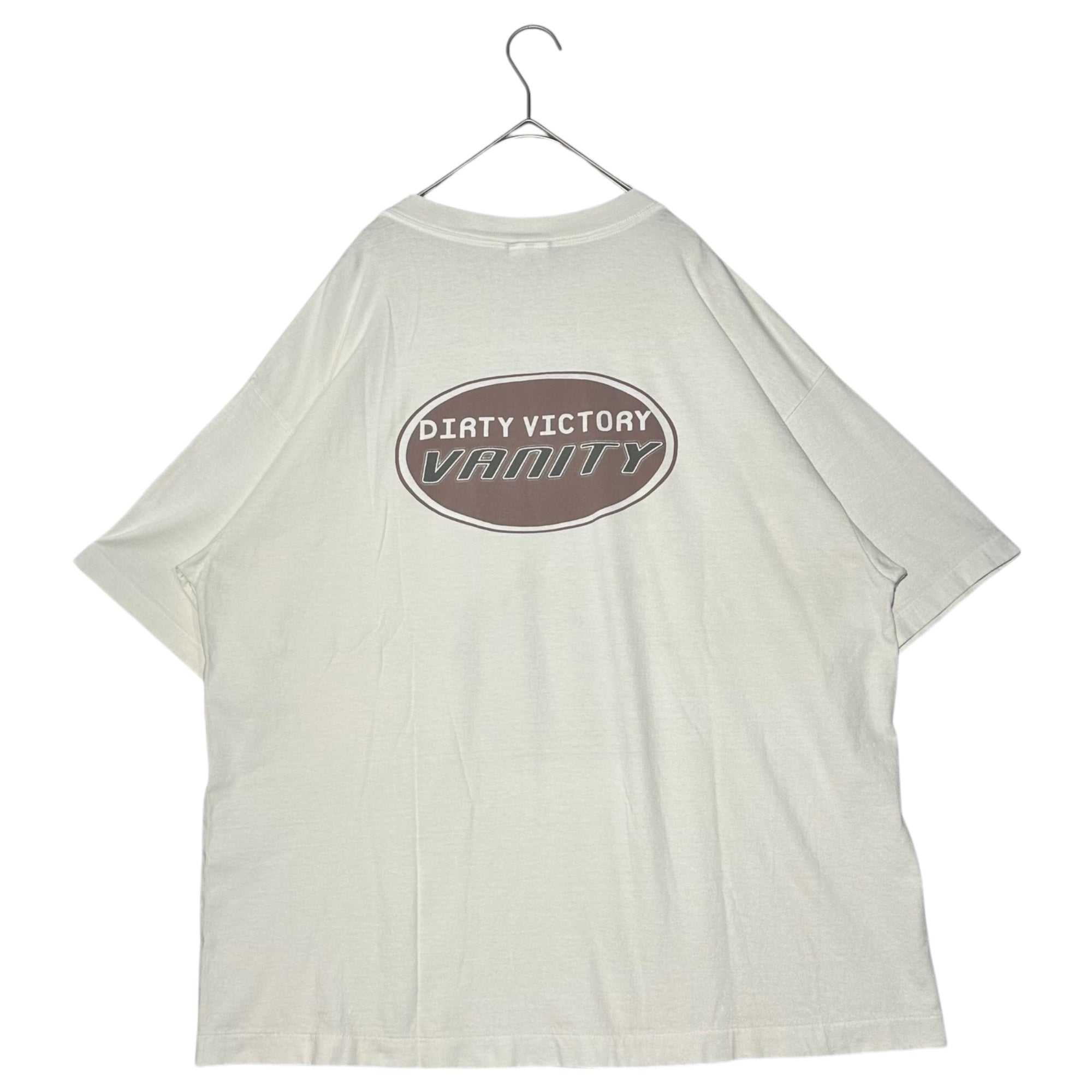 SAINT MICHAEL(セントマイケル) 24AW SS TEE VANITY ヴィンテージ加工 半袖 Tシャツ SM-YS1-0000-006 XL ホワイト