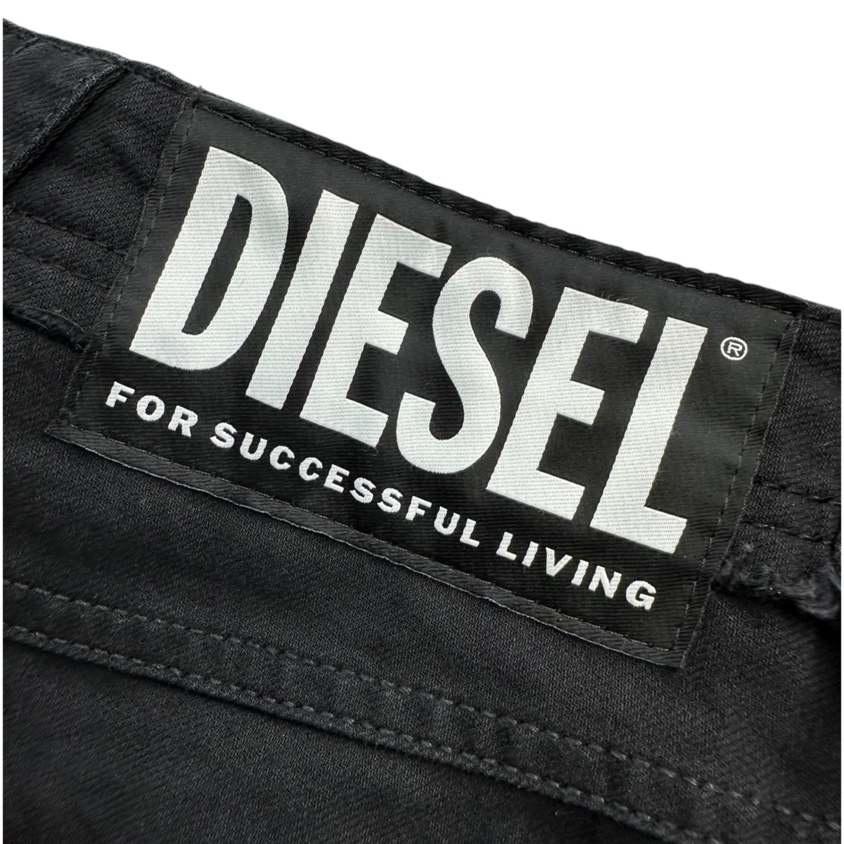 DIESEL(ディーゼル) Front-Button Cut-Off Back-Slit Skirt フロント ボタン カットオフ バック スリット スカート 00SF9D P-JORGE 0WAWK 25 ブラック