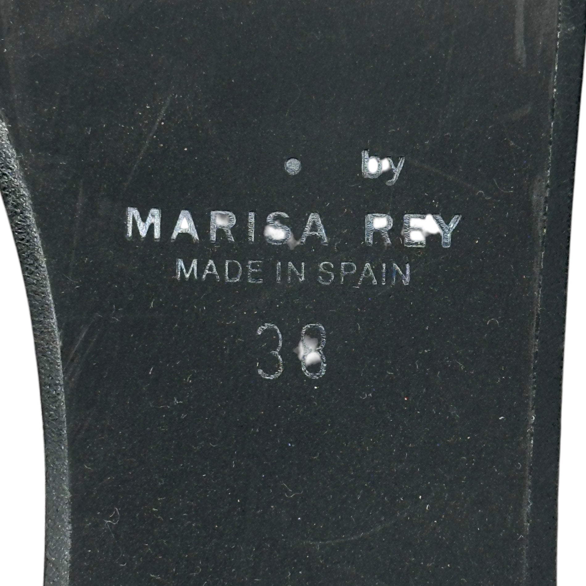 MARISA REY(マリサ レイ) エコムートン ヒールサンダル ストラップ 厚底 もこもこ BYA-78070-B 38(24cm程度) ブラウン