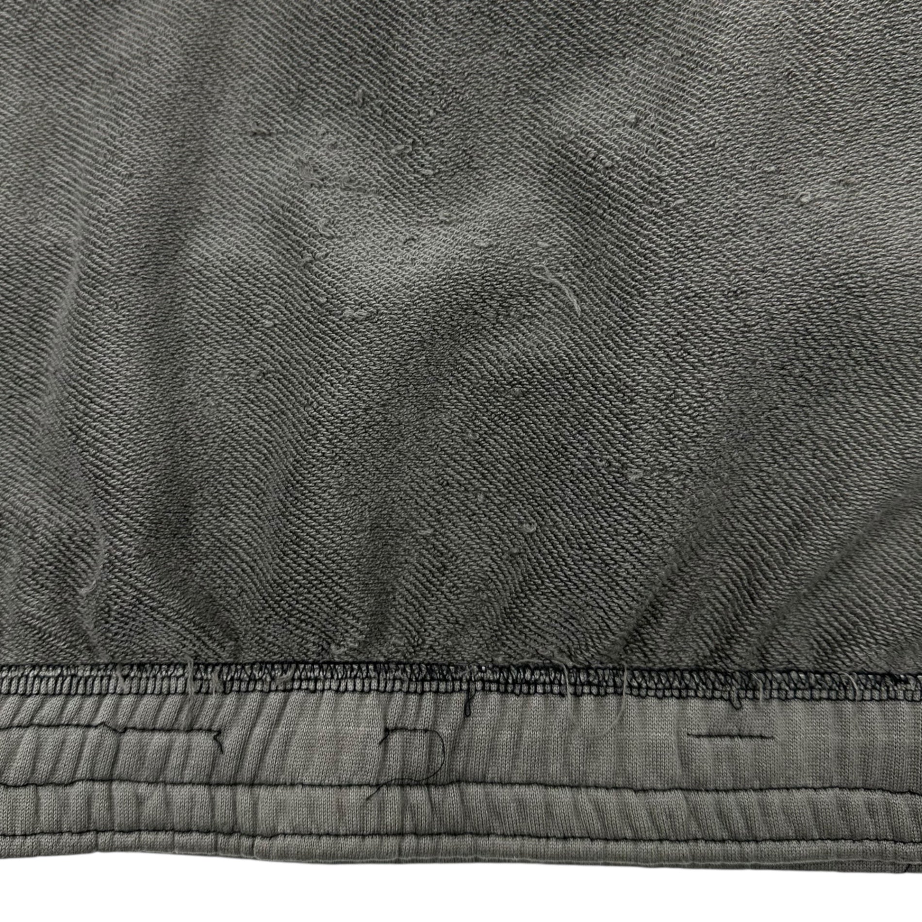 NUMBER (N)INE(ナンバーナイン) 01ss perforated skull sweat 穴あき ドクロ スウェット 3(M) チャコールグレー アーカイヴ 稀少品