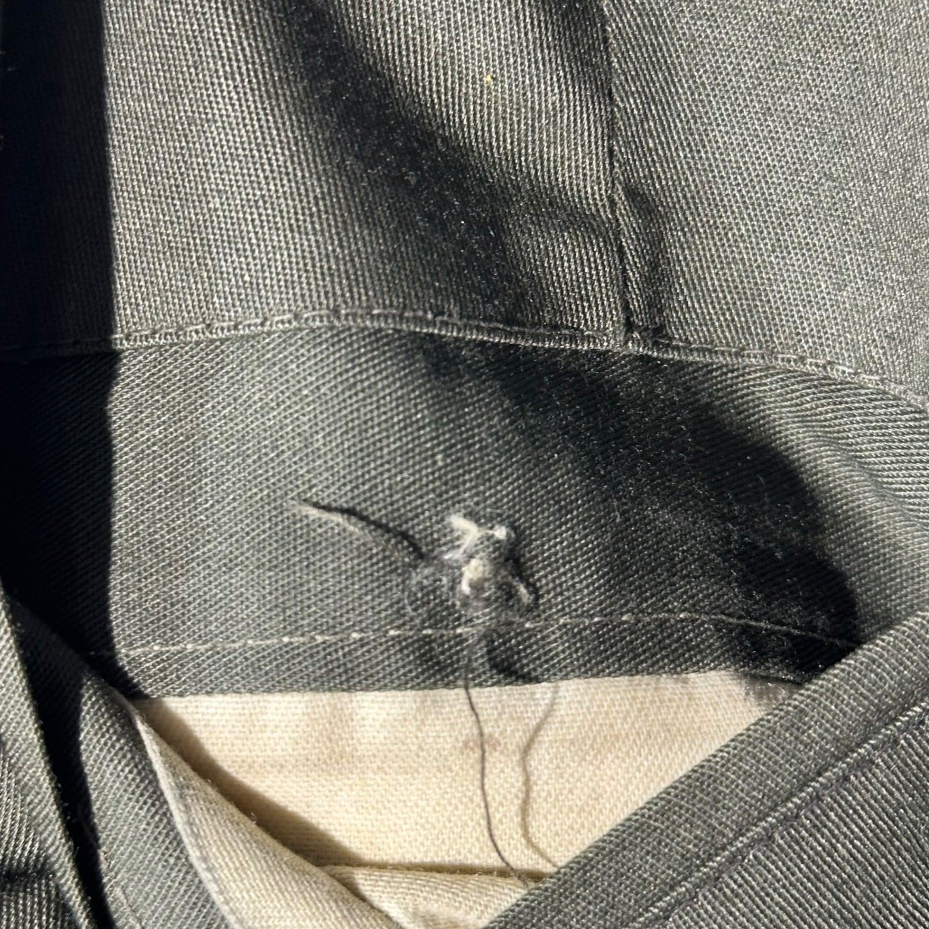 Levi's(リーバイス) 60's USA made CONMAR ZIP STA-PREST スタプレ テーパード スラックス 表記無(実寸W約79cm) オリーブ 推定60年代 ヴィンテージ パンツ