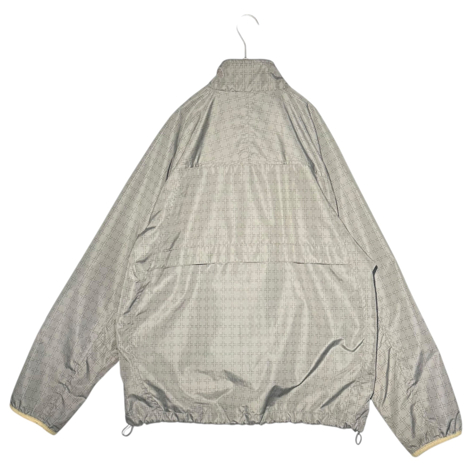 STUSSY(ステューシー) 00's Stussy-F.I.T. Nylon Track Jacket ナイロン トラック ジャケット M グレー 紺タグ