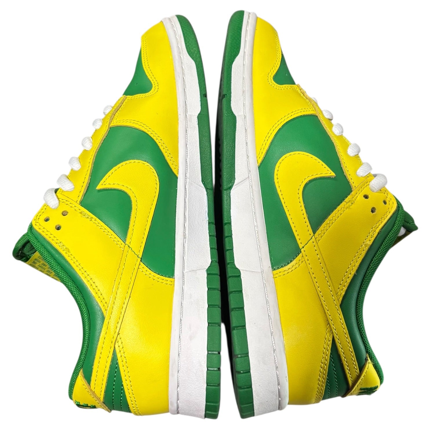 NIKE(ナイキ) Dunk Low "Reverse Brazil" ダンク ロー リバース ブラジル DV0833-300 27cm グリーン×イエロー スニーカー