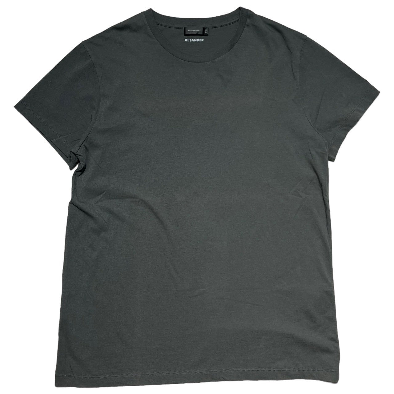 JIL SANDER(ジルサンダー) Plain S/S T-shirt 無地 半袖 Tシャツ JSMK706005 L カーキ