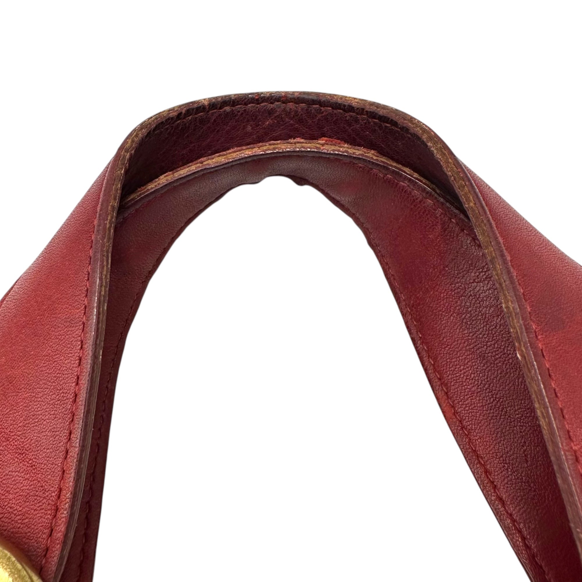 COACH(コーチ) Leather Mini Tote Bag レザー ミニ トート バッグ 4133 レッド ハンド OLD オールド