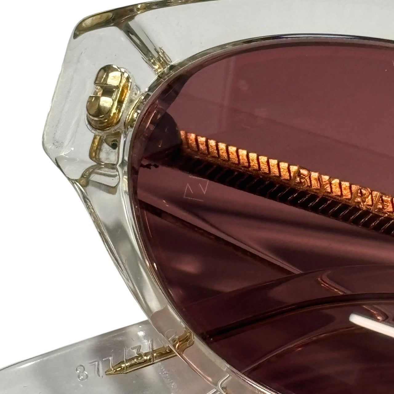 SUPER by retrosuperfuture(スーパー バイ レトロスーパーフューチャー) Clear Frame Sunglasses クリア フレーム サングラス 877/3/Y8/T 53□20 クリア