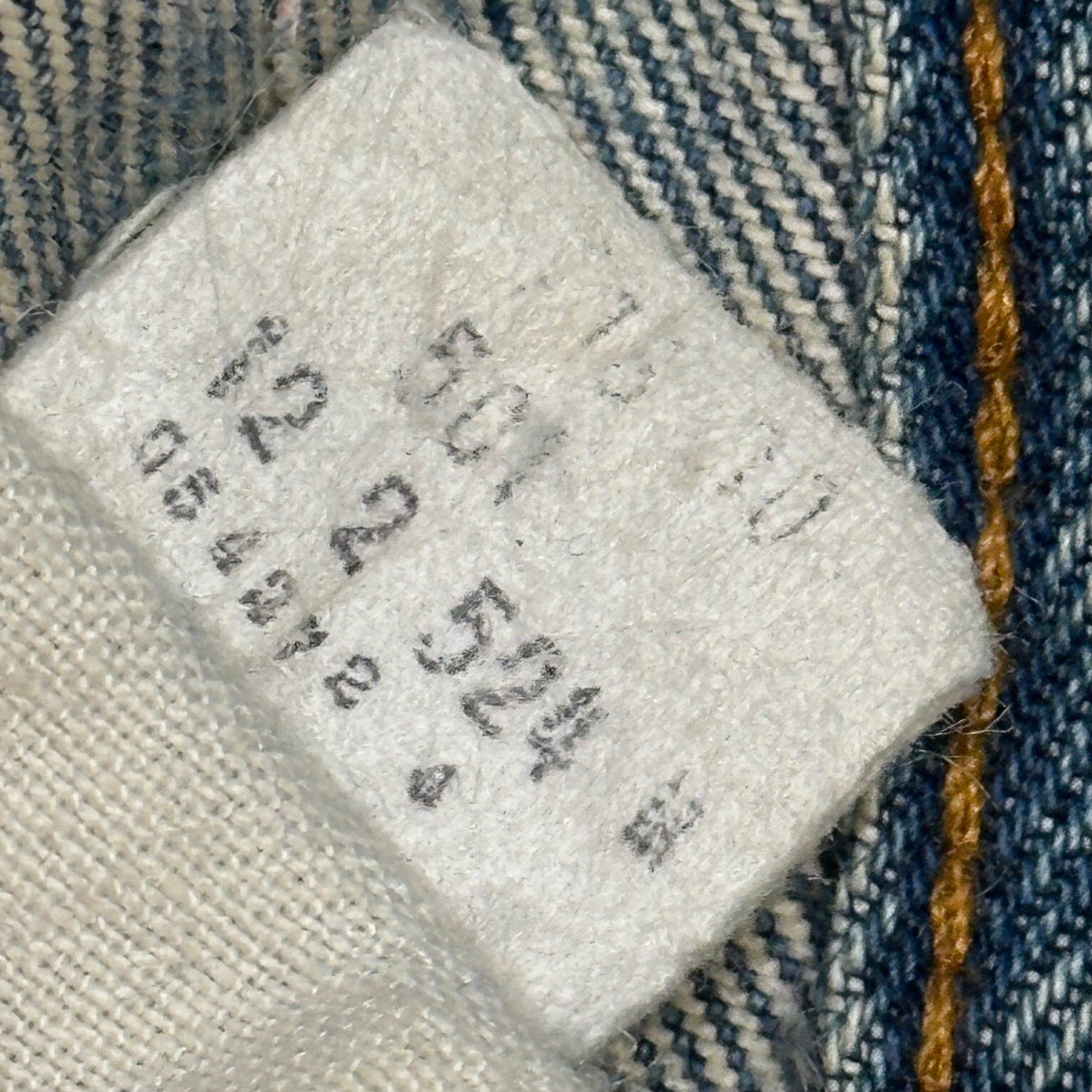 Levi's(リーバイス) 1982's 501 Redline Vintage Denim pants 赤耳 ヴィンテージ デニム パンツ 表記消(実寸約Ｗ31) インディゴ 80年代 80's セルビッチ ヴィンテージ