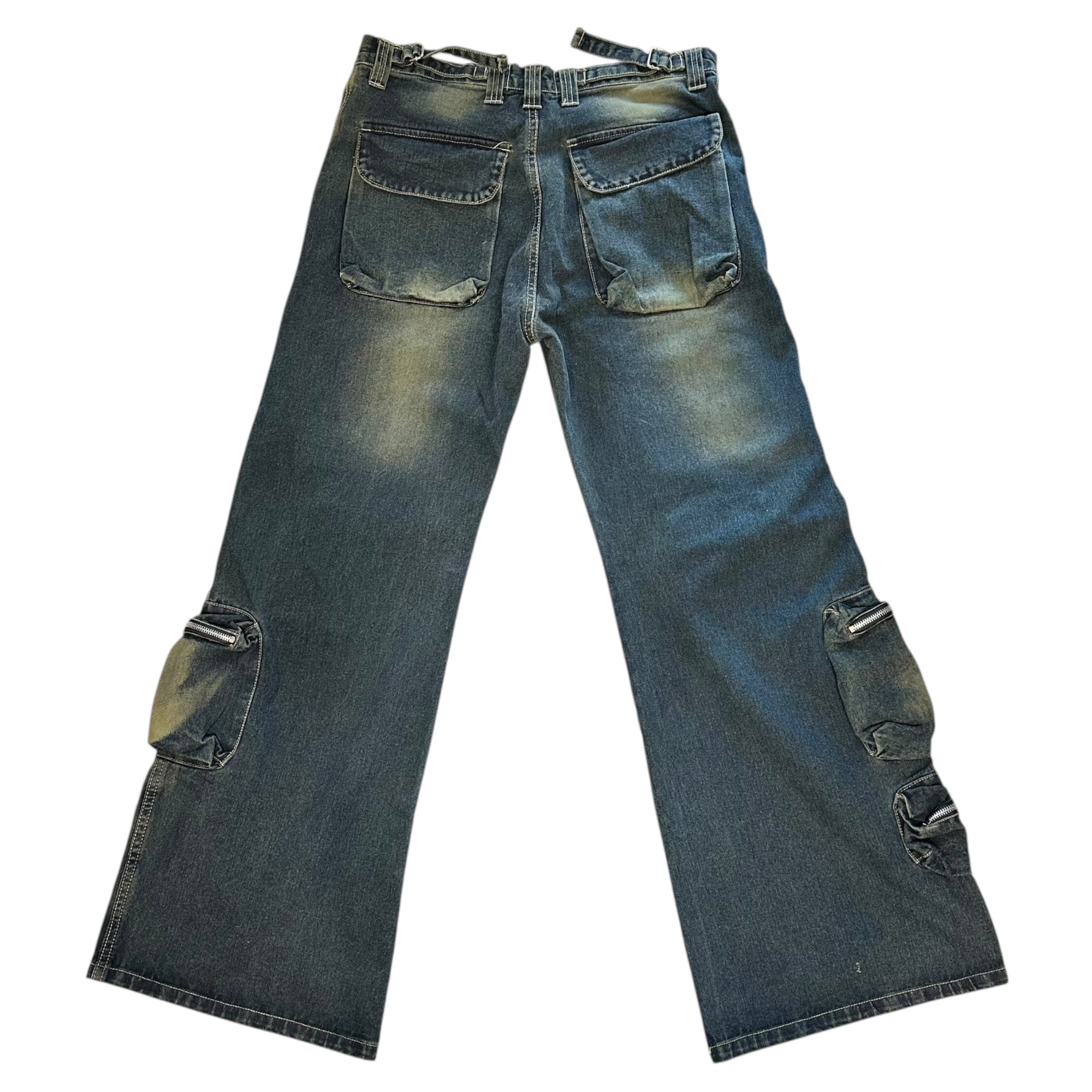 KRAFTWORK(クラフトワーク) PLUG BK FLARED CARGO PANTS プラグ