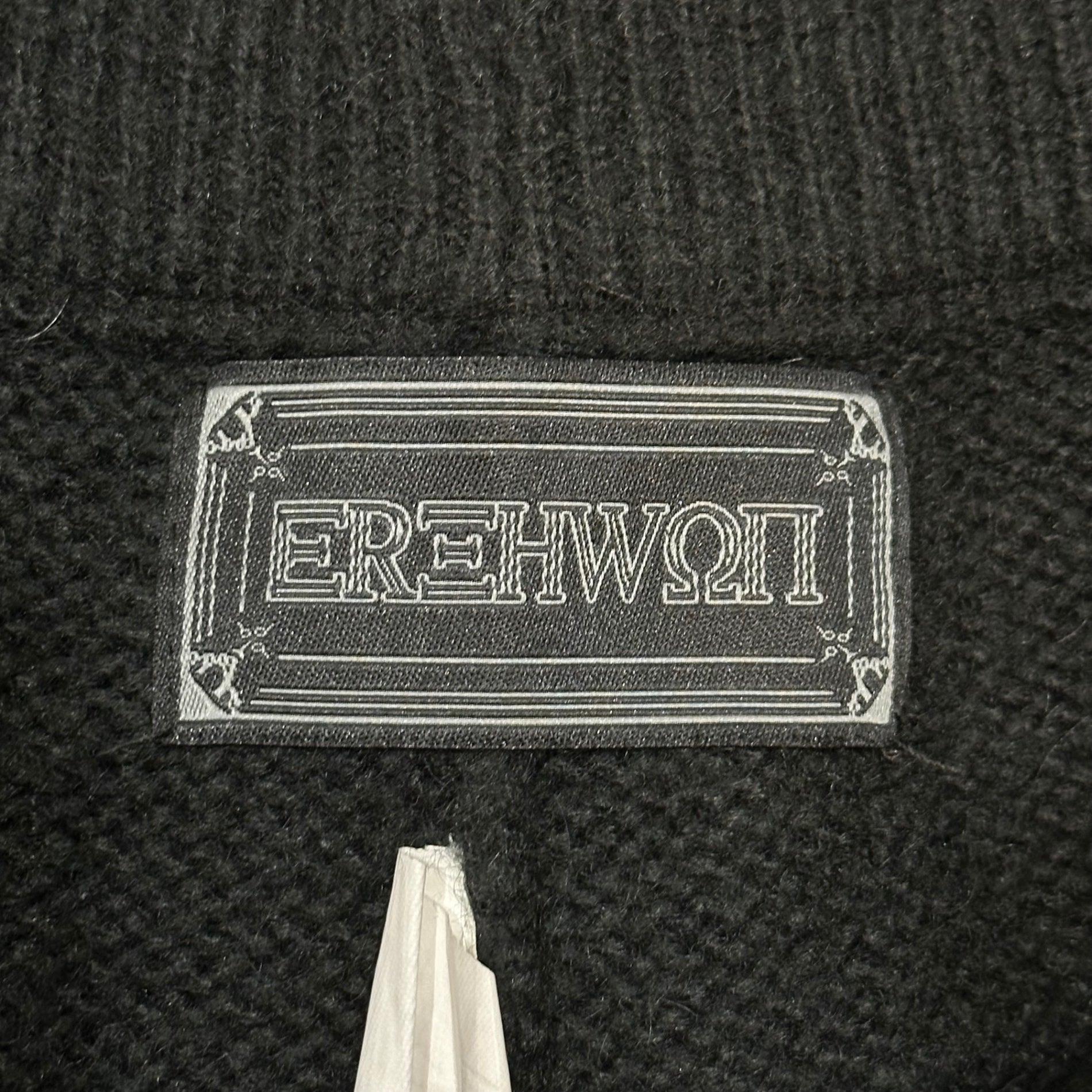 EREHWON(エレウォン) 23SS THE SACRED TREE MOHAIR FLARE CARGOS ザ セイクレッド ツリー モヘア フレア カゴー パンツ 23PS-PT001 L ブラック