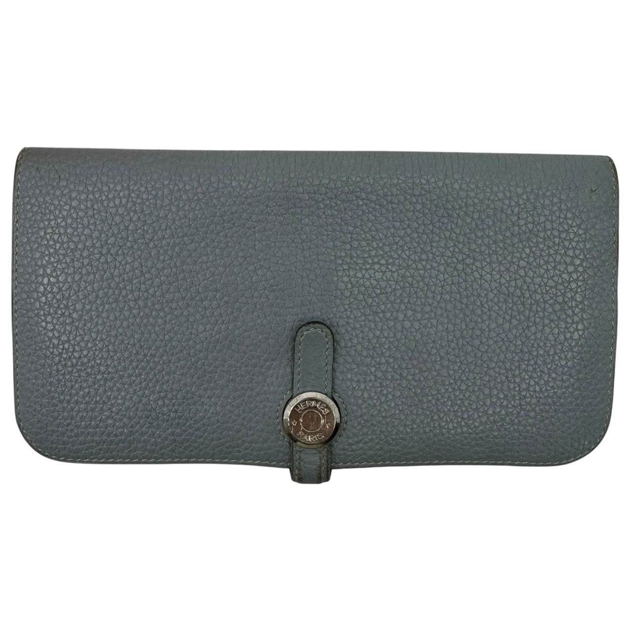 HERMES(エルメス) Dogon Long Togo ドゴン ロング トゴ □P 27NM ブルージーン 長財布 レザー