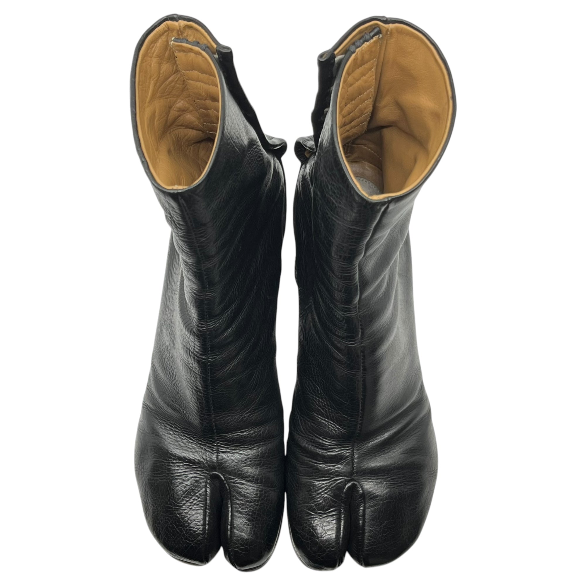 Maison Martin Margiela(メゾン マルタンマルジェラ) 09SS LIMITED EDITION 150 nail heel tabi boots 本人期 釘 ヒール 足袋 ブーツ 世界150足限定 40(25.5~26cm程度) ブラック アーカイブ