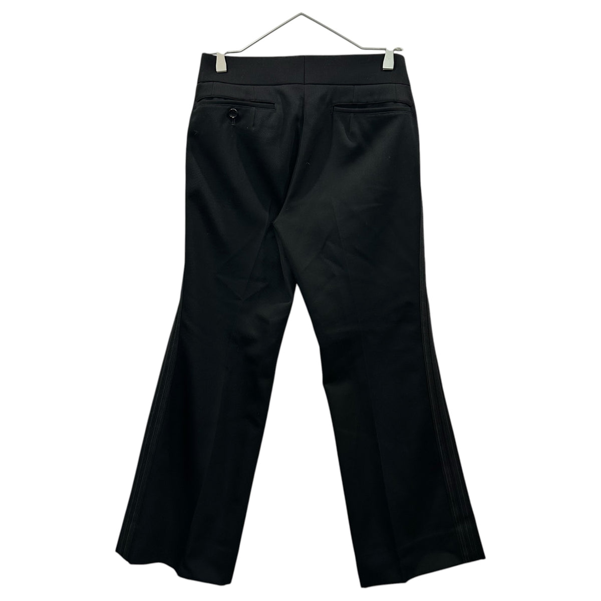 COMME des GARCONS(コムデギャルソン) 2004AW Side-Stripe Wool Slacks サイド ライン ウール スラックス GN-P031 S ブラック AD2004 00s アーカイブ