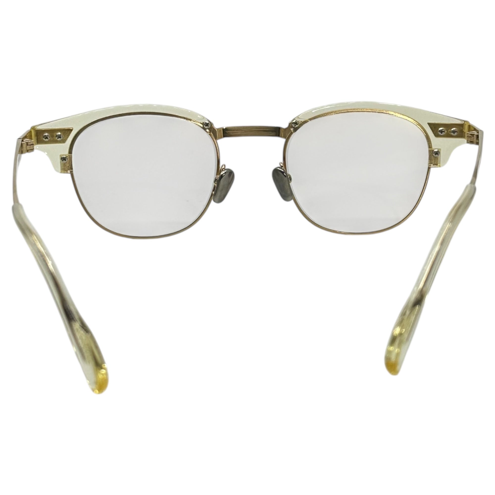 kearny(カーニー) tommy Yellow Gold Color Frame Eyeglasses トミー イエローゴールド カラー 眼鏡 メガネ サングラス 48□21-145 イエローゴールド×クリアレンズ