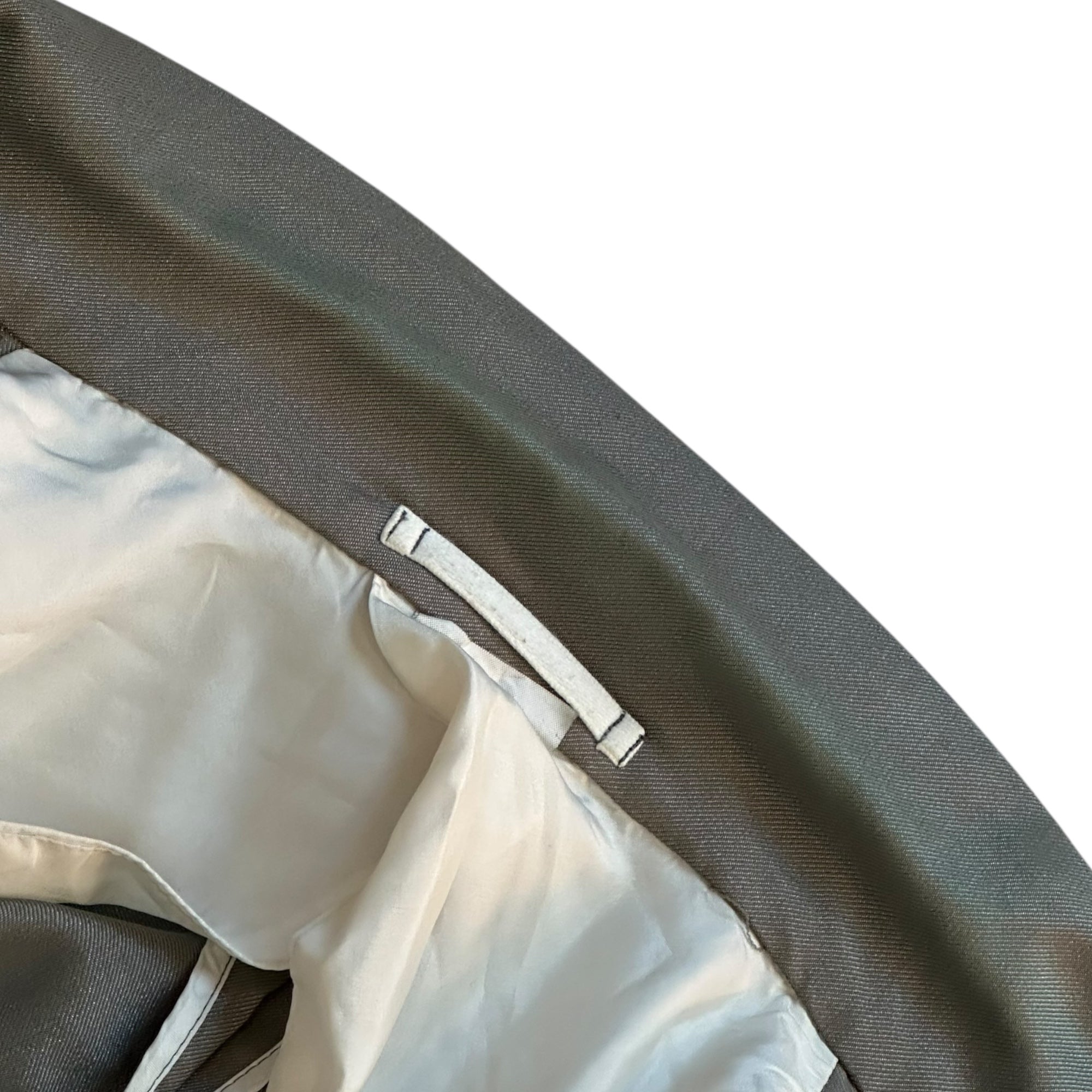 COMME des GARCONS HOMME PLUS(コムデギャルソンオムプリュス) 08SS  imposition期 1-Button Poly Jacket 1ボタン ポリ ジャケット PA-J017 M グレー AD2007