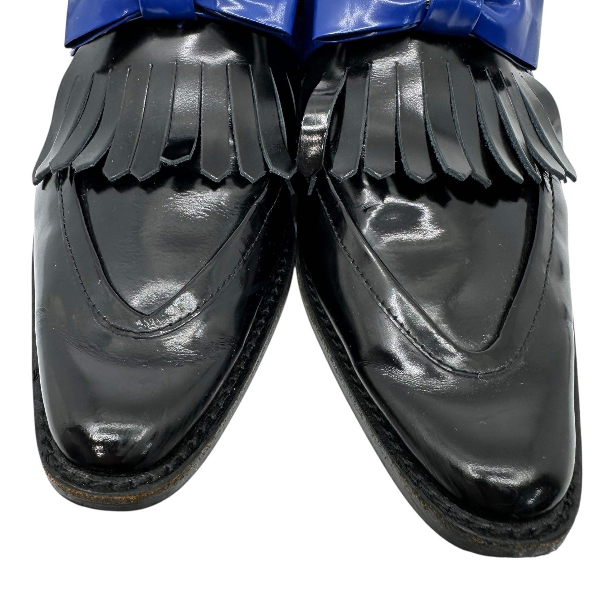 COMME des GARCONS tricost スタッツローファー tricot COMME des GARCONS(トリココムデギャルソン) Pointed-To-Ribbon