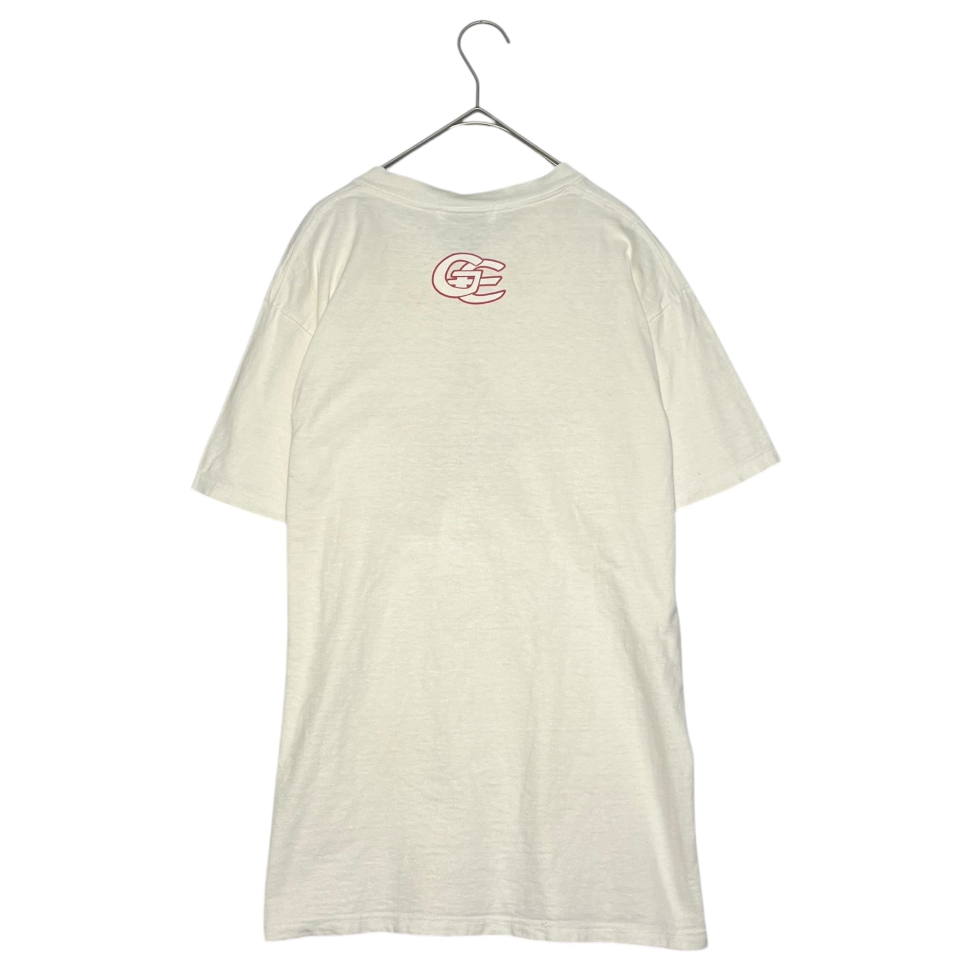 GOODENOUGH(グッドイナフ) 90's Initial Star Print T-Shirt 初期 スター プリント Tシャツ 90年代 M ホワイト×レッド