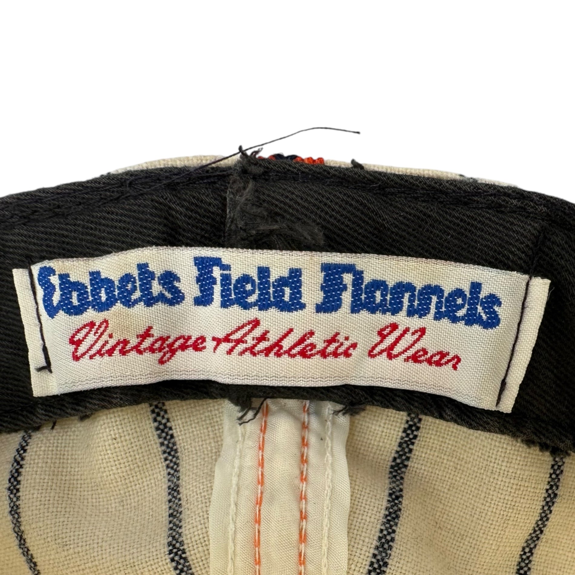 Ebbets Field Flannels(エベッツフィールドフランネルズ) baseball cap ベースボール キャップ 7 1/2 アイボリー×ネイビー