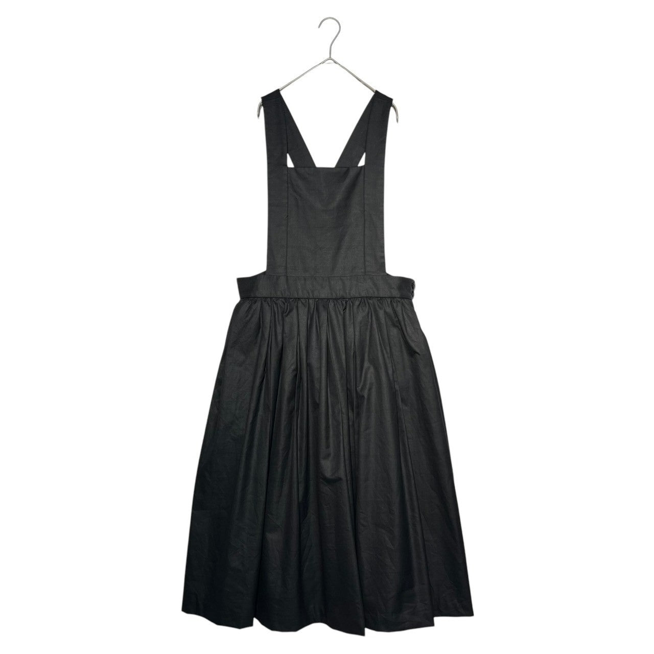 BLACK COMME des GARCONS(ブラックコムデギャルソン) 21AW cross back apron dress クロス バック  エプロン ドレス ワンピース ジャンパースカート 1H-A001 S ブラック AD2021