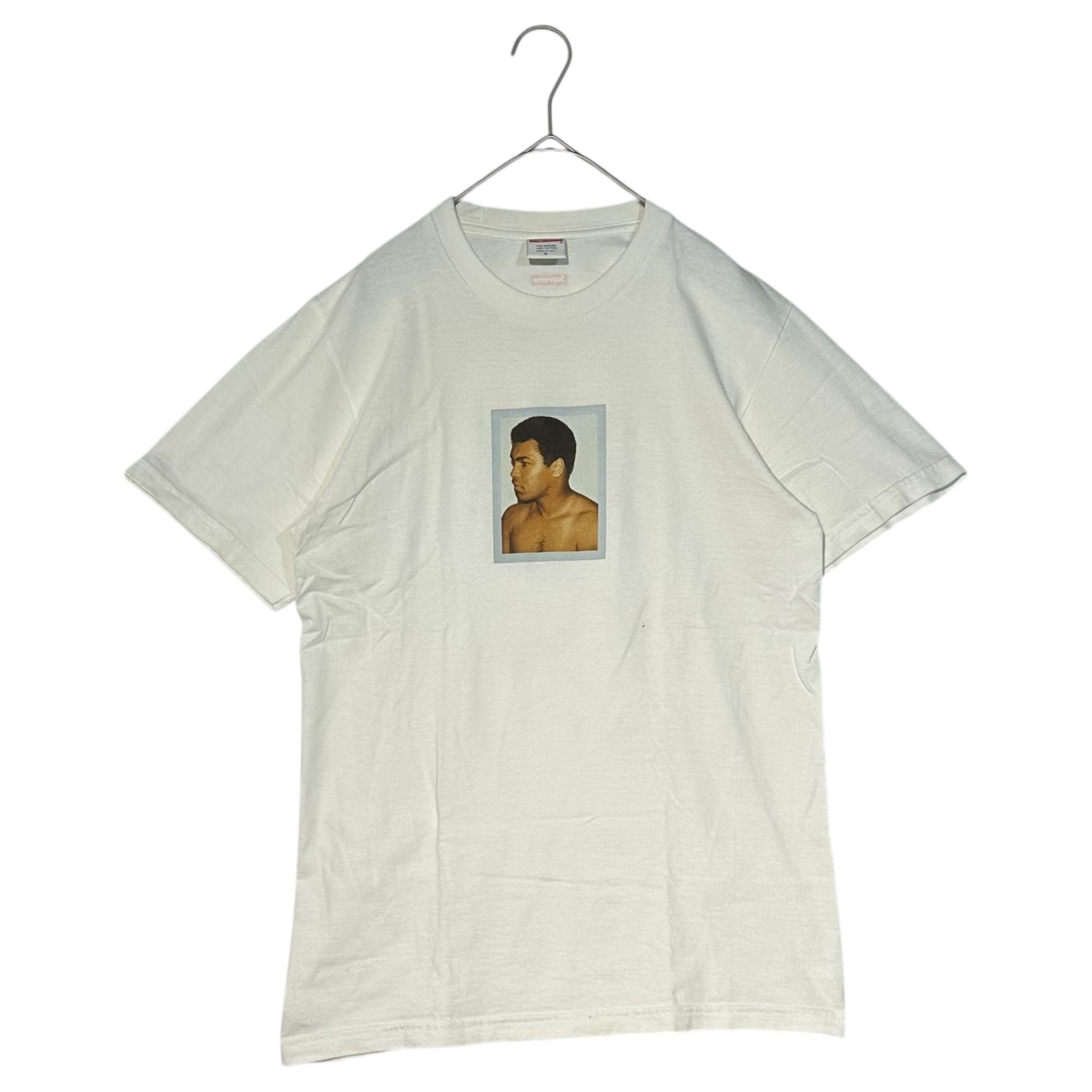 SUPREME(シュプリーム) 16SS ANDY ALI WARHOL TEE モハメド アリ アンディ ウォーホル フォト Tシャツ S ホワイト