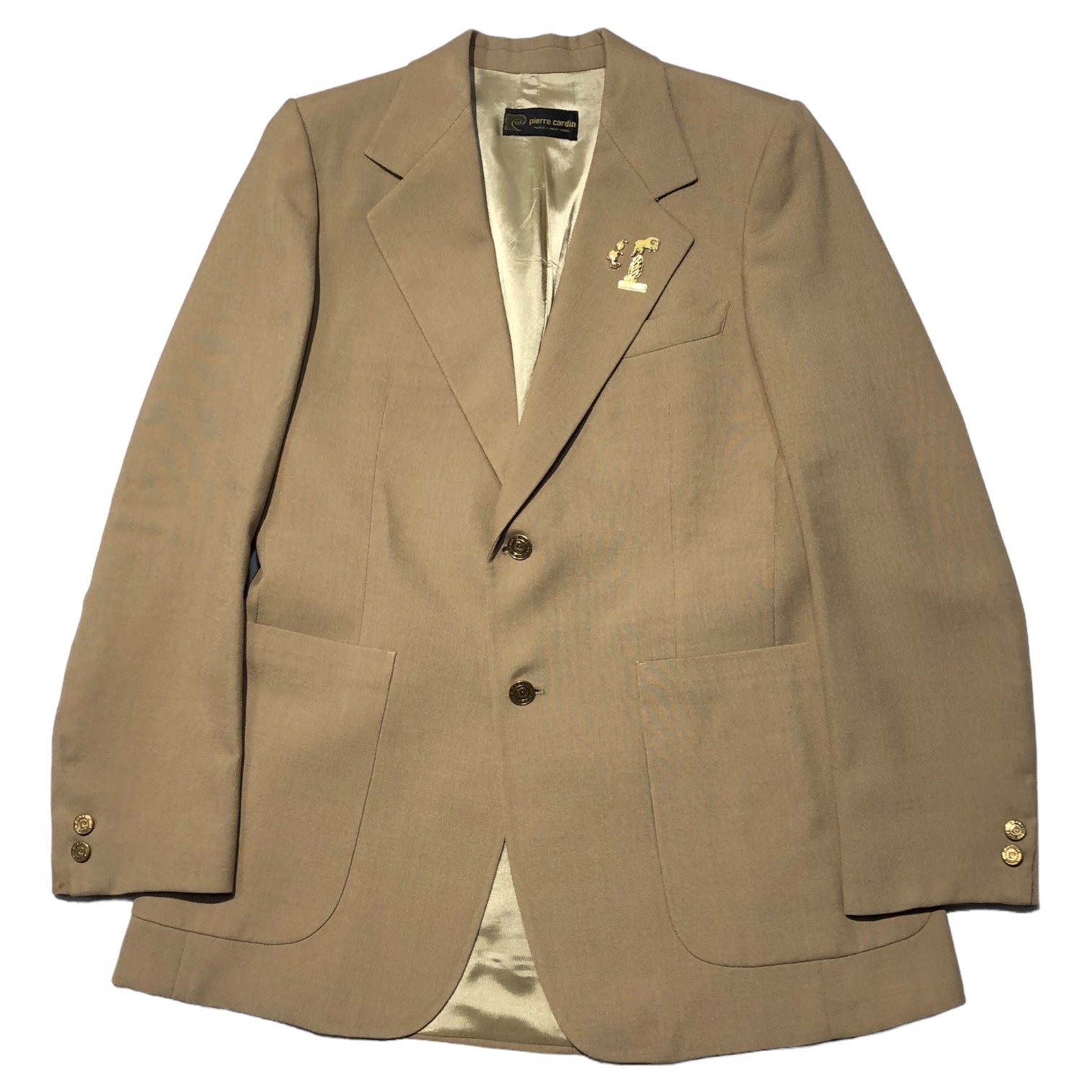 Pierre Cardin(ピエールカルダン) 70's gold button blazer setup suit 金ボタン ブレザー セ