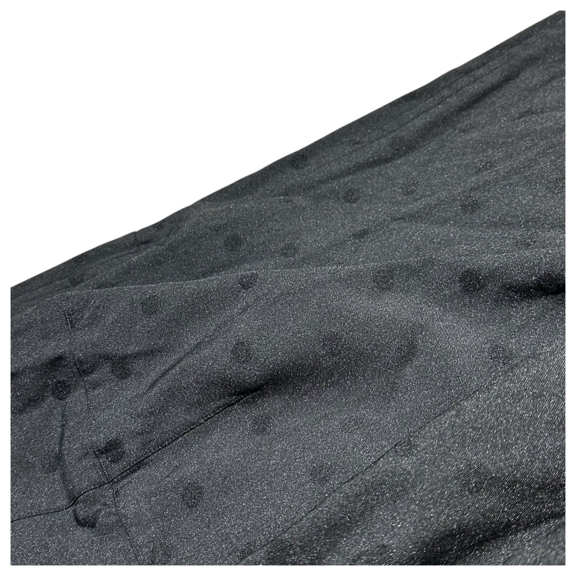 COMME des GARCONS COMME des GARCONS(コムデギャルソンコムデギャルソン) 13AW Drawstring Circle Dot Harem Cropped Pants ドローコード サークル ドット サルエル クロップド パンツ RL-P036 S ブラック AD2013