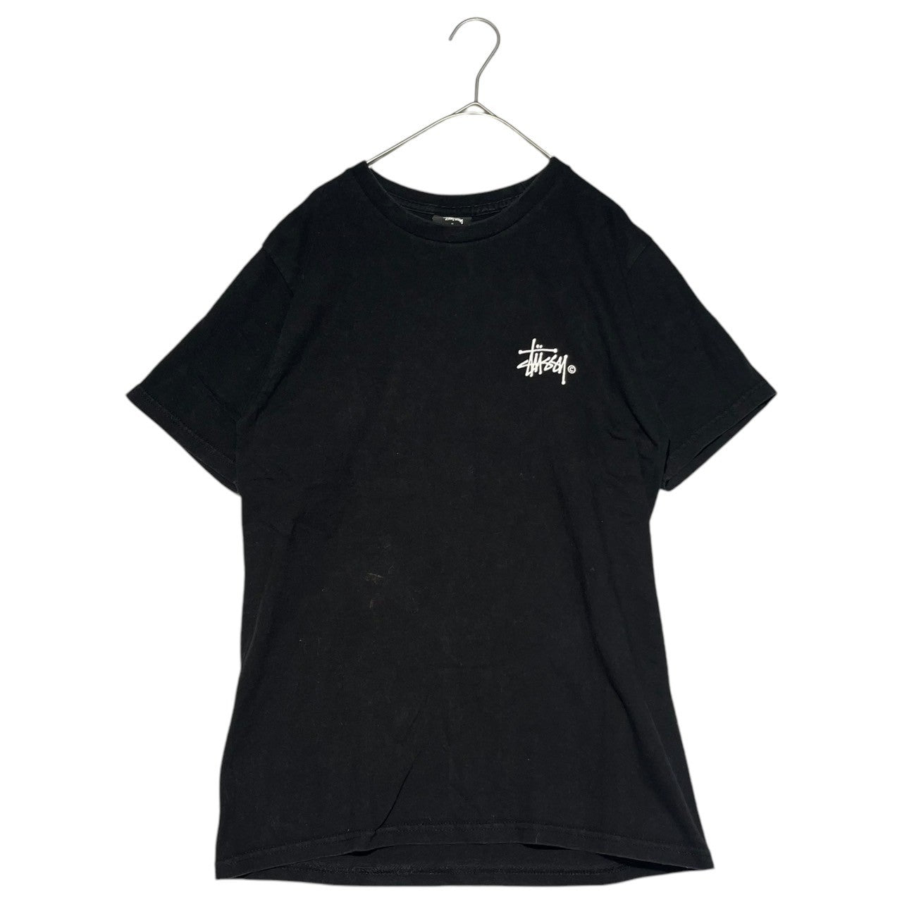 STUSSY(ステューシー) Sean font logo © TEE ショーン フォント ロゴ プリント Tシャツ S ブラック