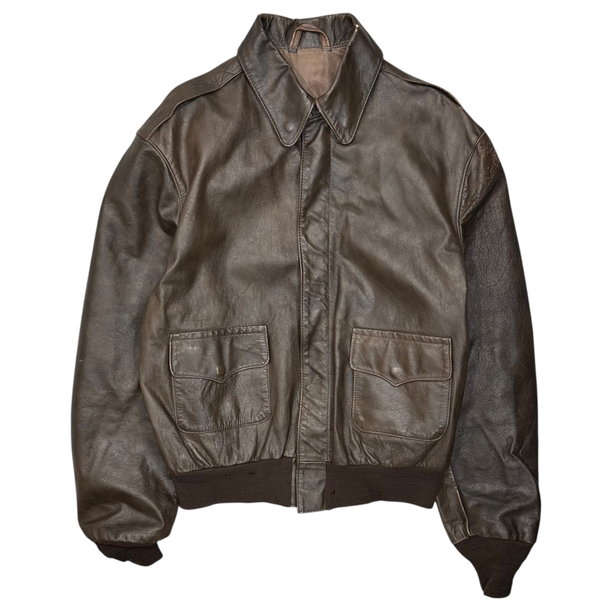 WILLIS &  TYPE A-2 サイズ　38 Willis&Geiger(ウイルス&ガイガー) 90's TYPE A-2 Flight Leather