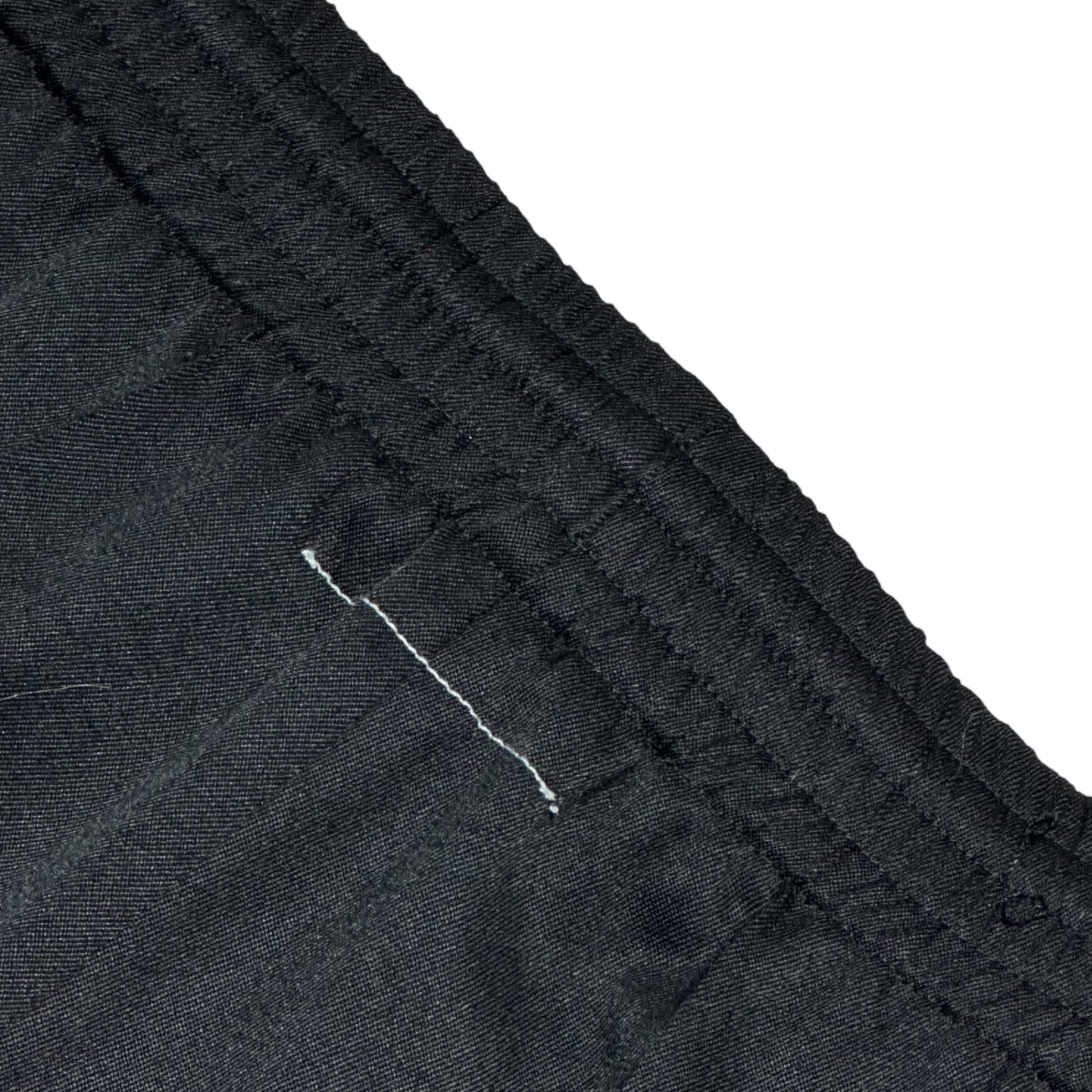 MM6 Maison Margiela(エムエムシックス) 22SS Check Press Easy Half Pants チェック プレス イージー ハーフ パンツ S52MU0079 40(L程度) ブラック