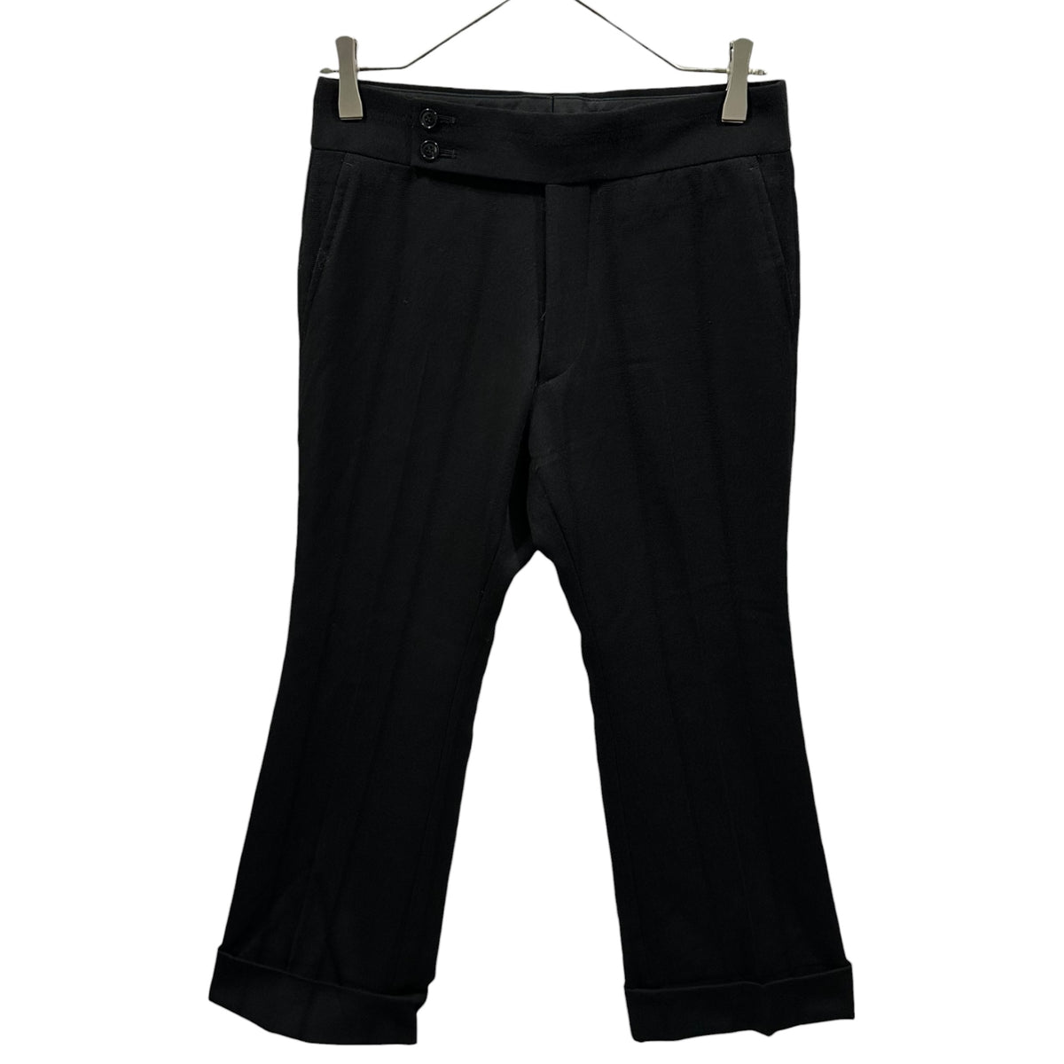COMME des GARCONS(コムデギャルソン) 2001AW Stripe Wool Slacks ストライプ ウール スラックス GC-P003 S ブラック AD2001 00s アーカイブ