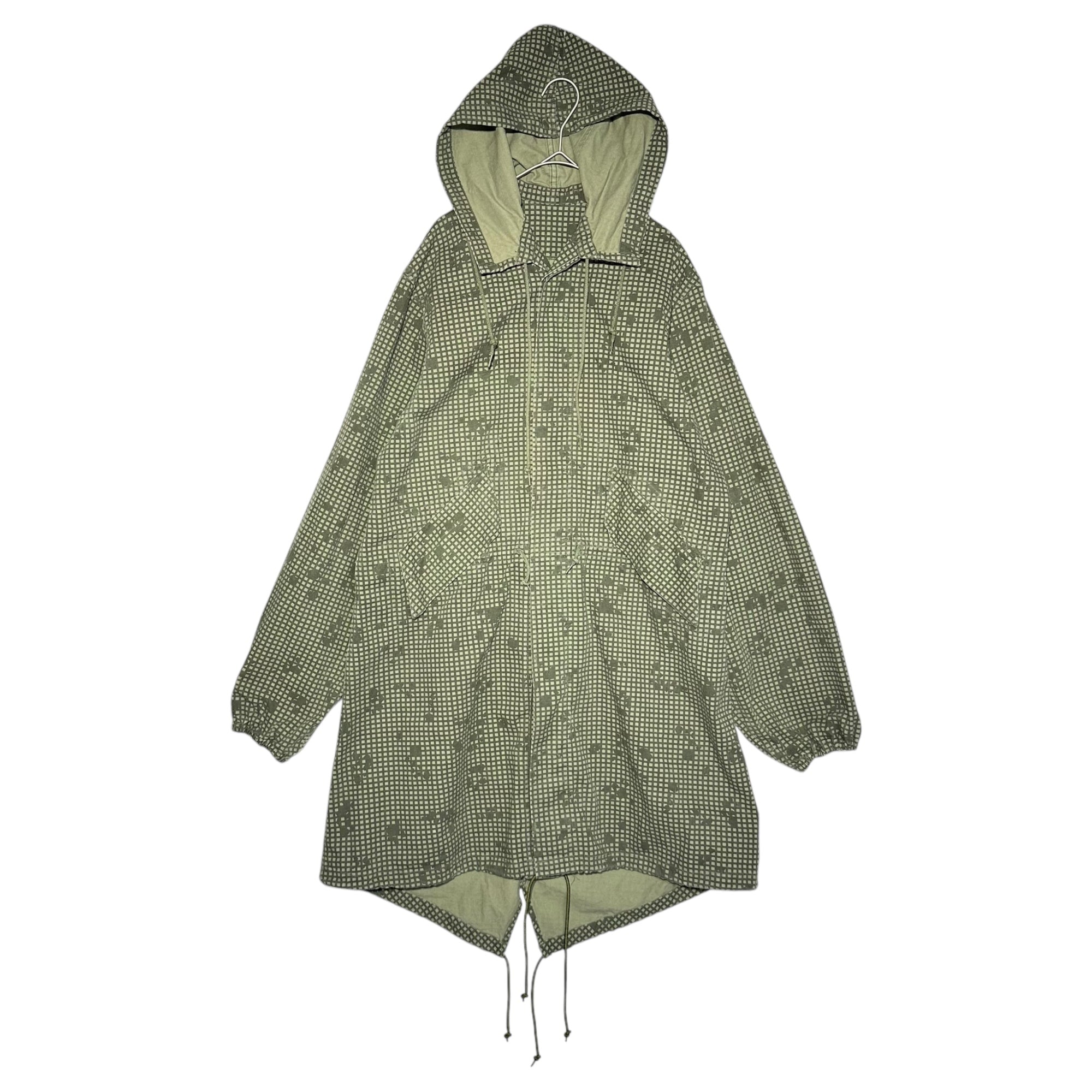 US ARMY(アメリカ軍) 80's Night Desert Camo Parka ナイトデザートカモパーカー 8415-01-102-6279 SMALL オリーブ 89年製 80年代 ヴィンテージ ミリタリー モッズ コート