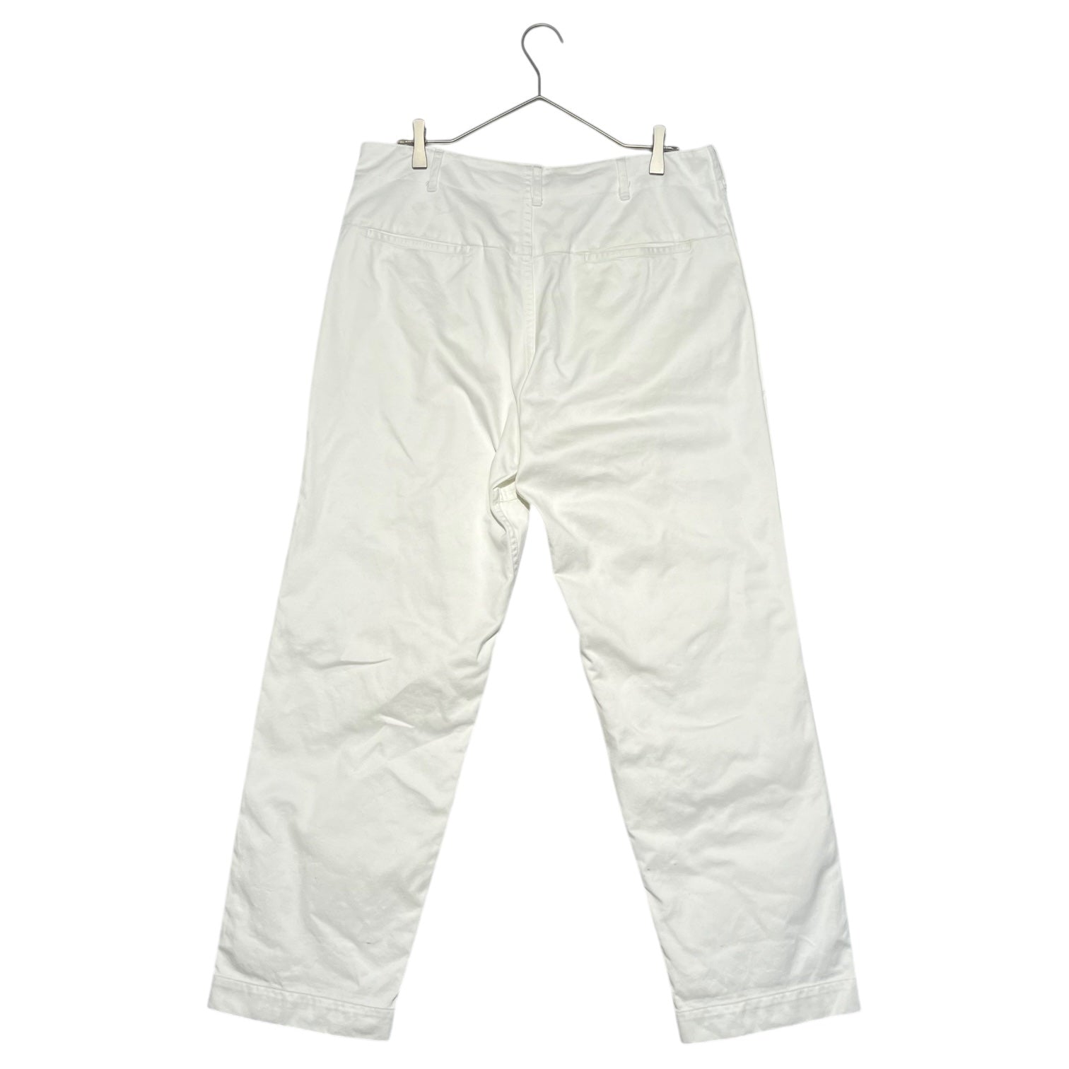 Graphpaper(グラフペーパー) Cotton baker trousers コットン ベイカー トラウザー 2 ホワイト パンツ スラックス